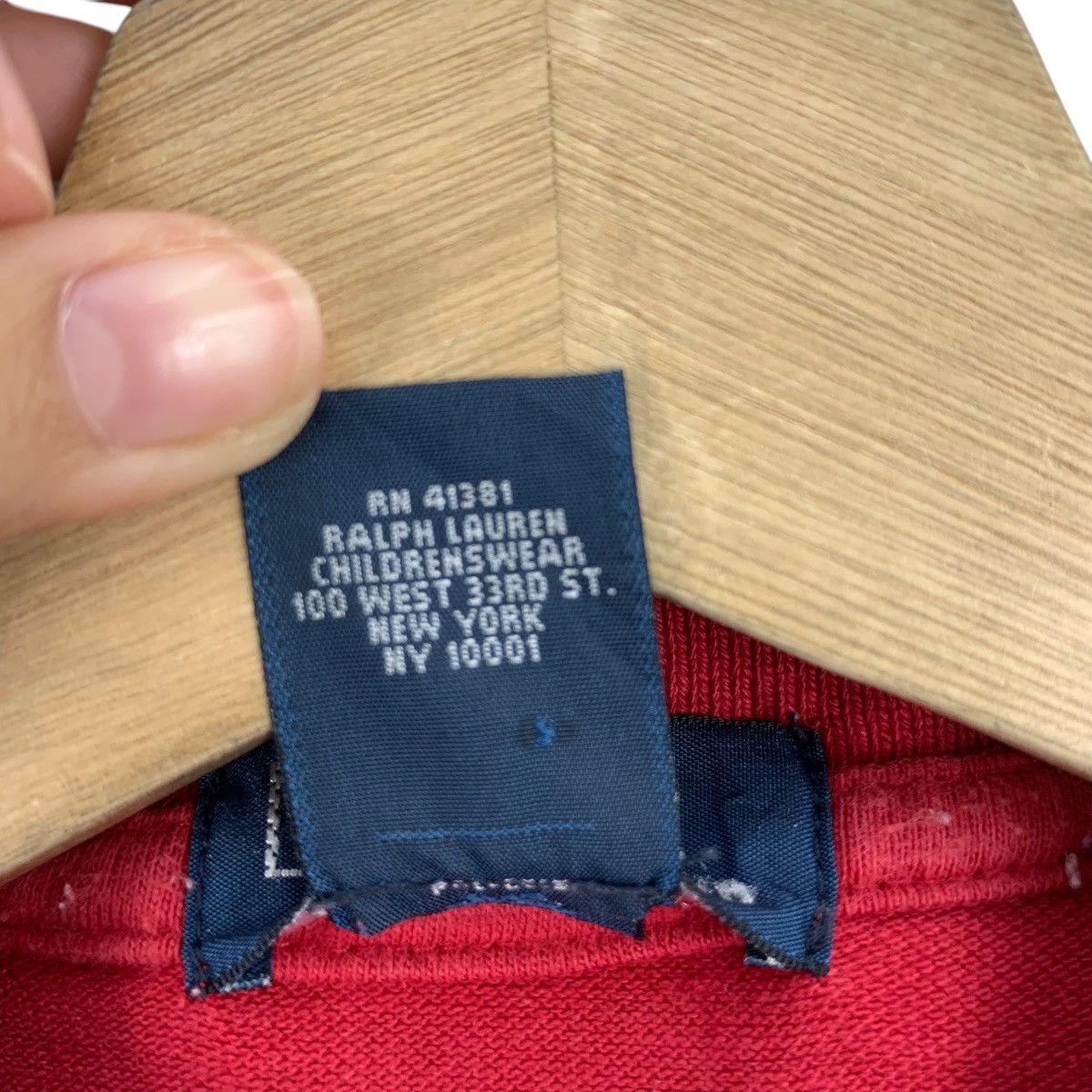 Polo Ralph Lauren Vintage POLO RALPH LAUREN Small Pony Red Tee Shirt Top Size S / US 4 / IT 40 - 8 Thumbnail
