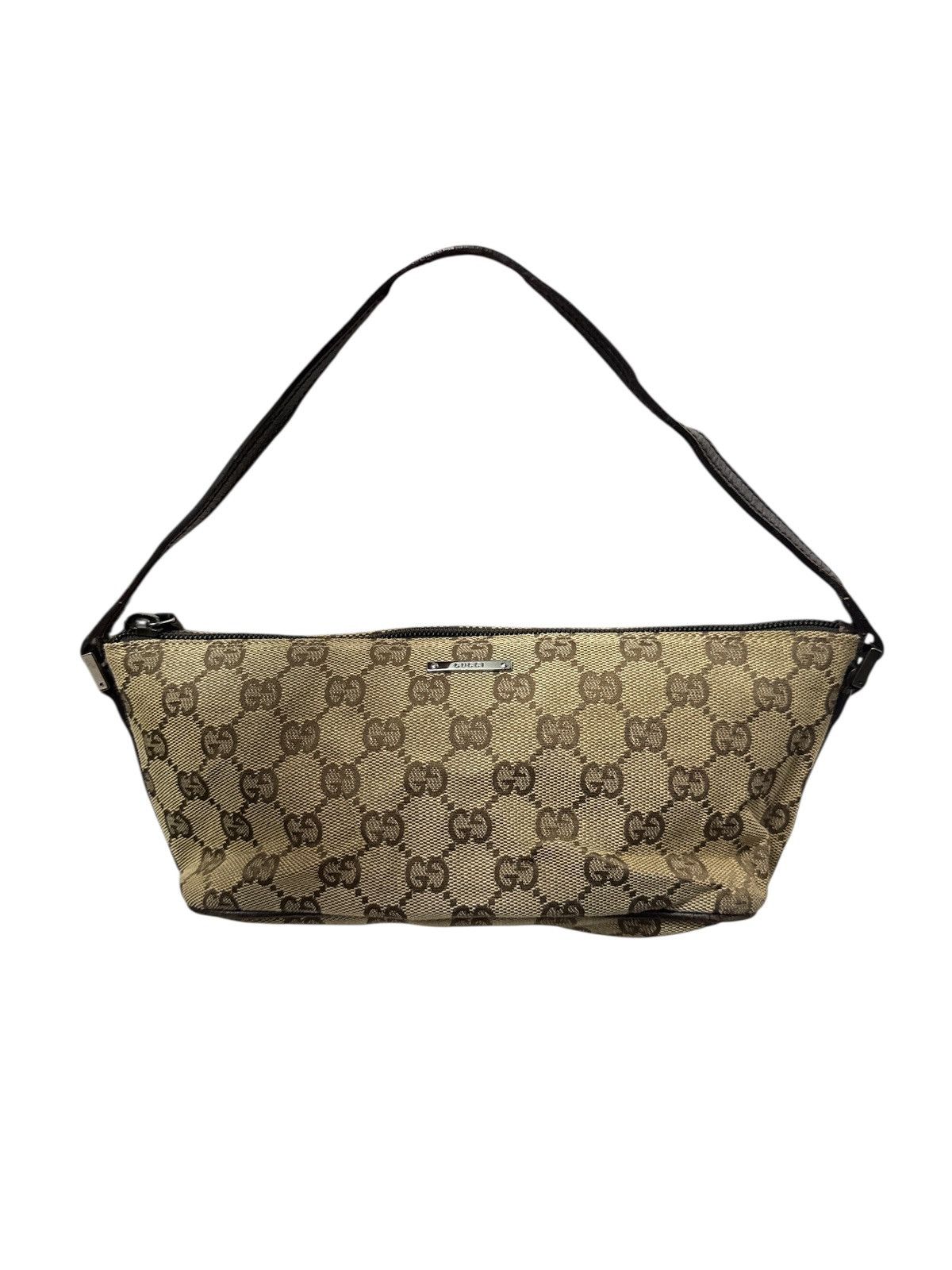 Gucci GUCCI BOAT POCHETTE MONOGRAM SHOULDER BAG Size ONE SIZE - 1 Thumbnail
