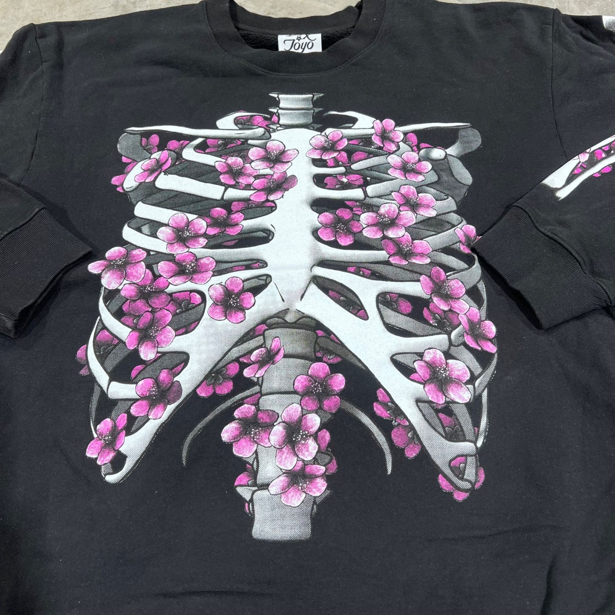 Darren Romanelli NEW DR. ROMANELLI DRx TOKYO SKULLS BLACK SWEATSHIRT SZ 2XL Size US XXL / EU 58 / 5 - 7 Thumbnail