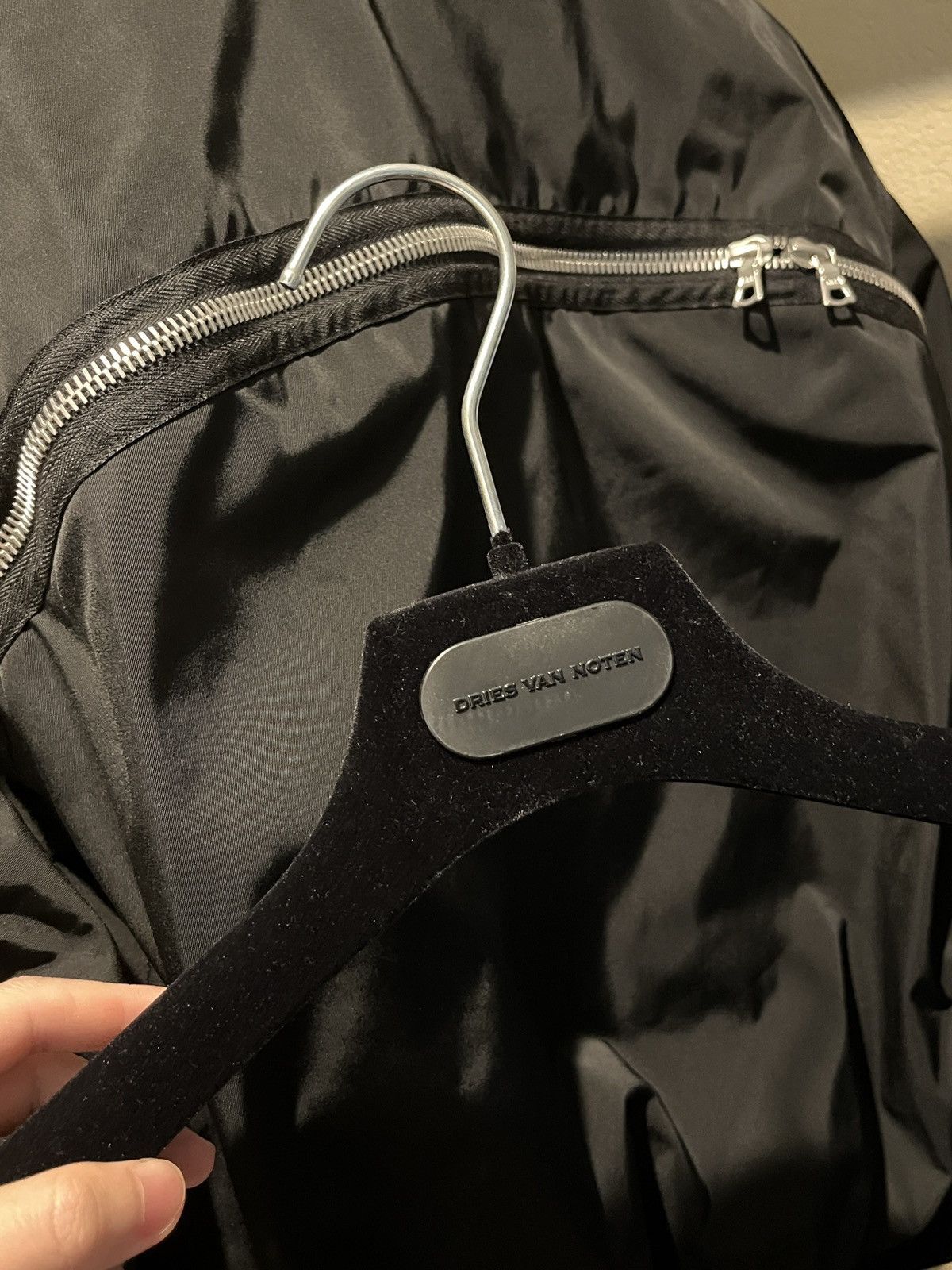 Dries Van Noten Dries Van Noten Black Vellow Back Zip Bomber Size US S / EU 44-46 / 1 - 8 Thumbnail