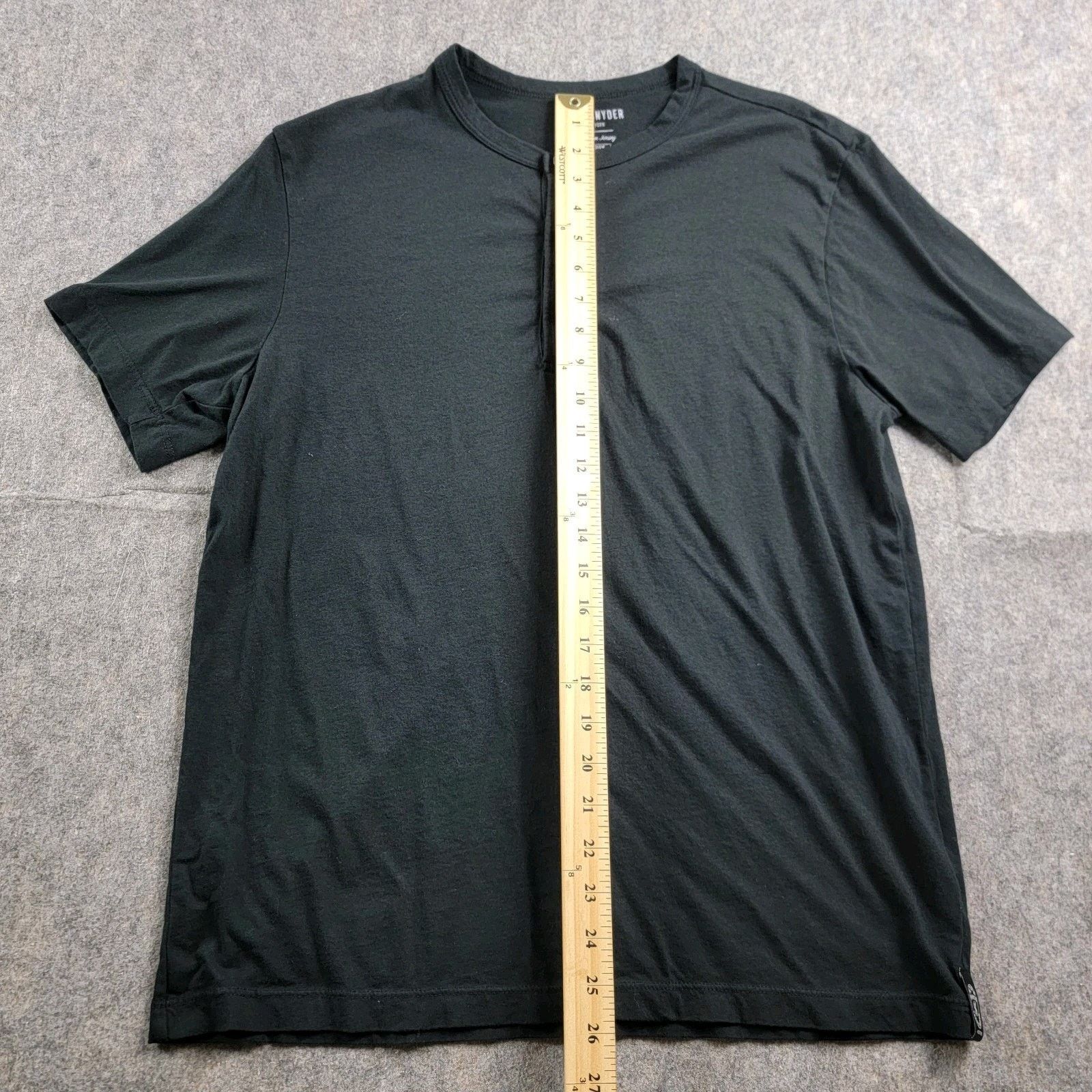 Todd Snyder Todd Snyder Premium Jersey Henley T-Shirt Short Sleeve *Read Size US M / EU 48-50 / 2 - 4 Thumbnail