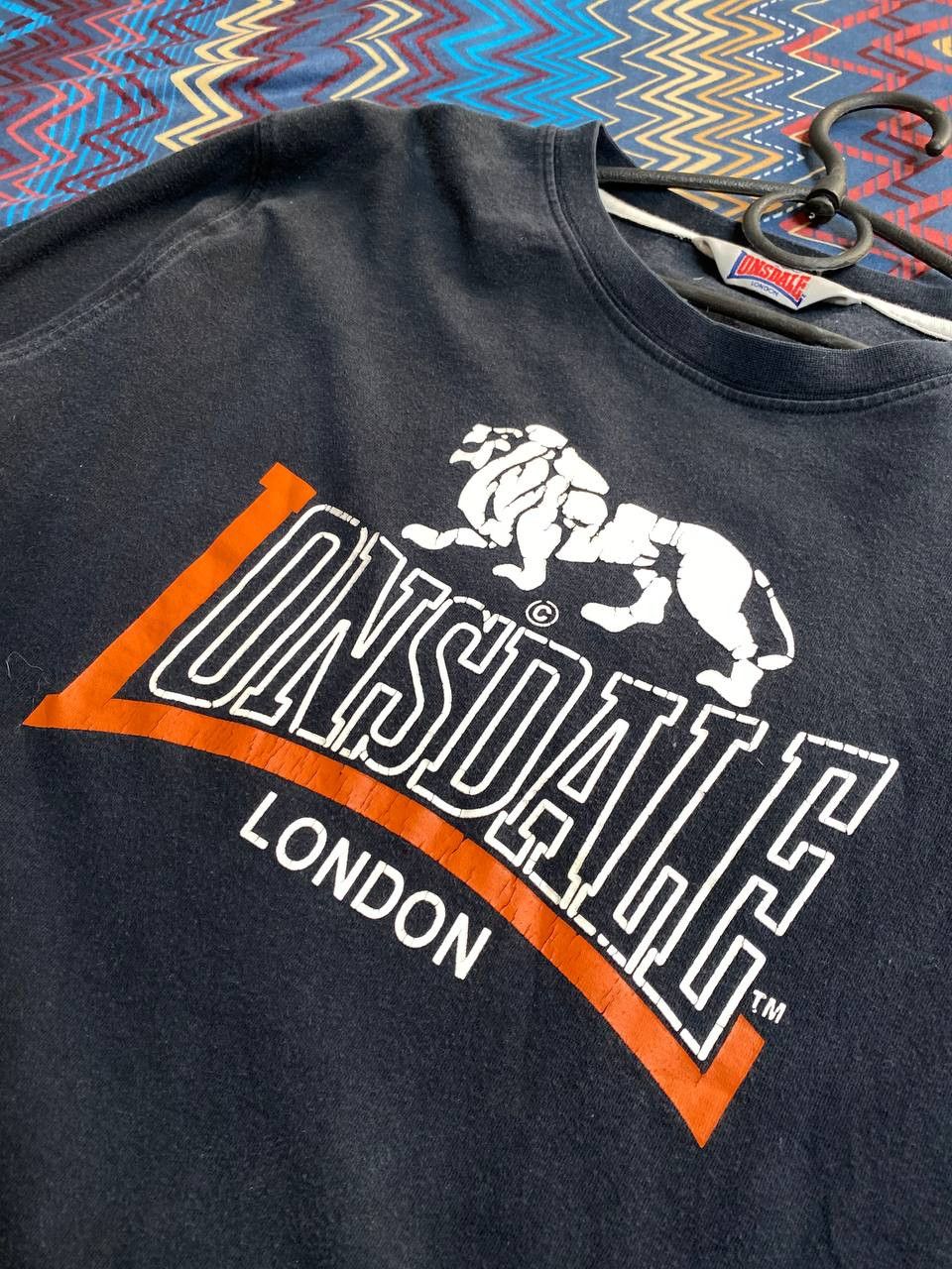 Lonsdale × Vintage Lonsdale 90s vintage faded crewneck sweatshirt rare uk punk Size US M / EU 48-50 / 2 - 17 Thumbnail