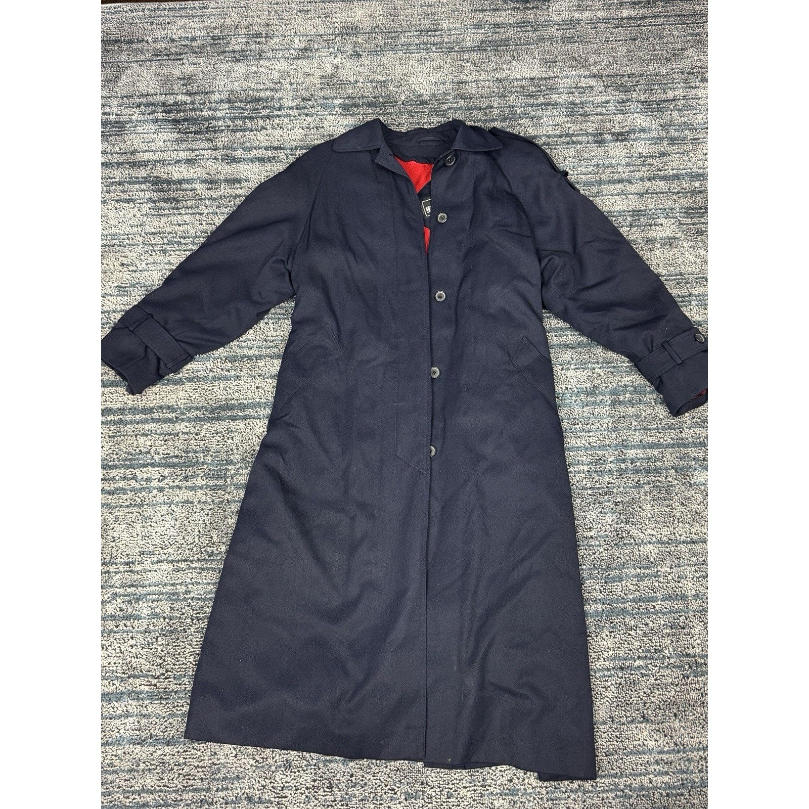 & Other Stories Coat Gallery of Women's Color Blue and Red Size 8 Pre-Owned Size M / US 6-8 / IT 42-44 - 1 Thumbnail