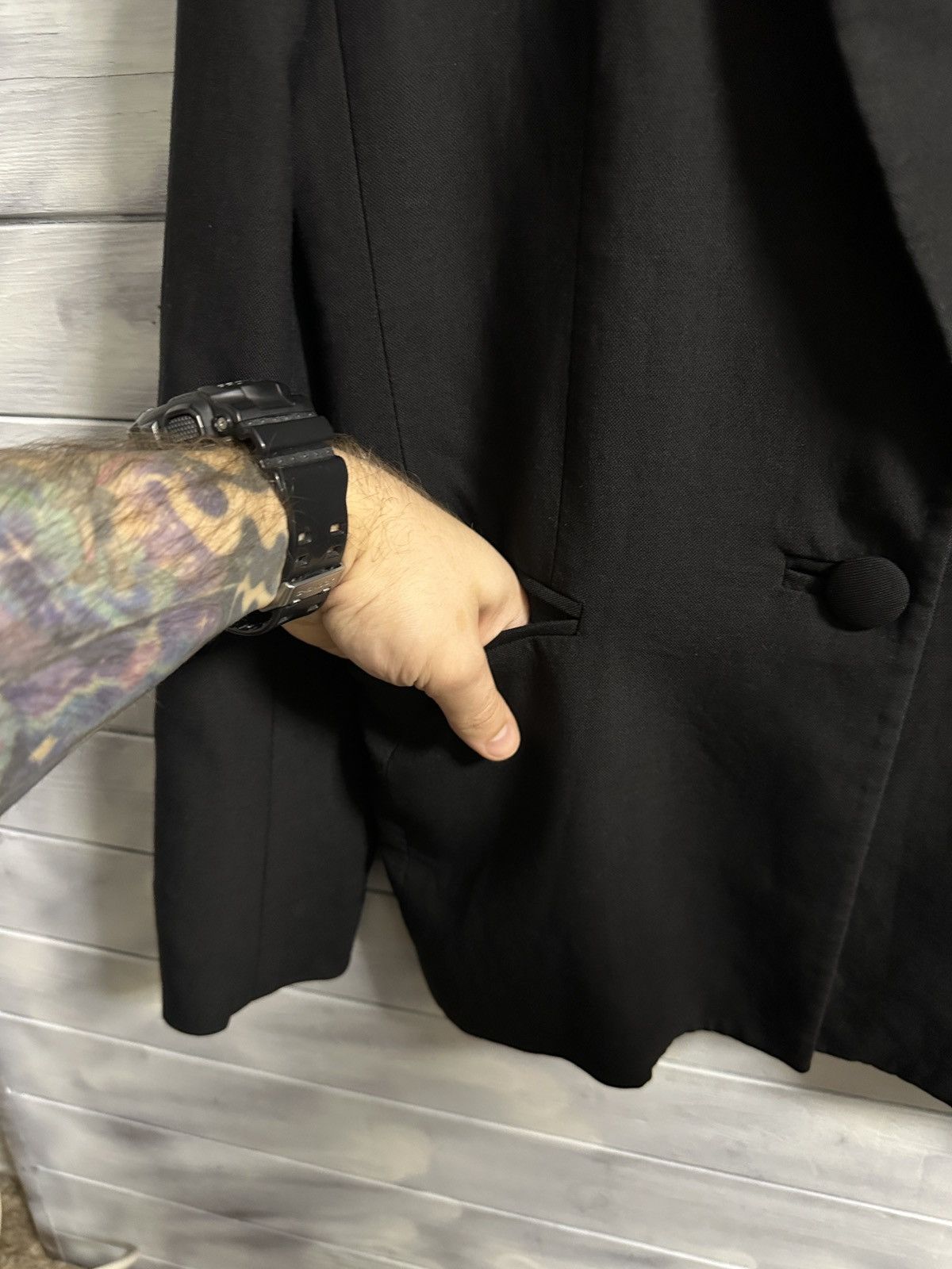 Balenciaga Rare Luxury WMN Blazer Balenciaga Wool 39% Size S / US 4 / IT 40 - 3 Thumbnail