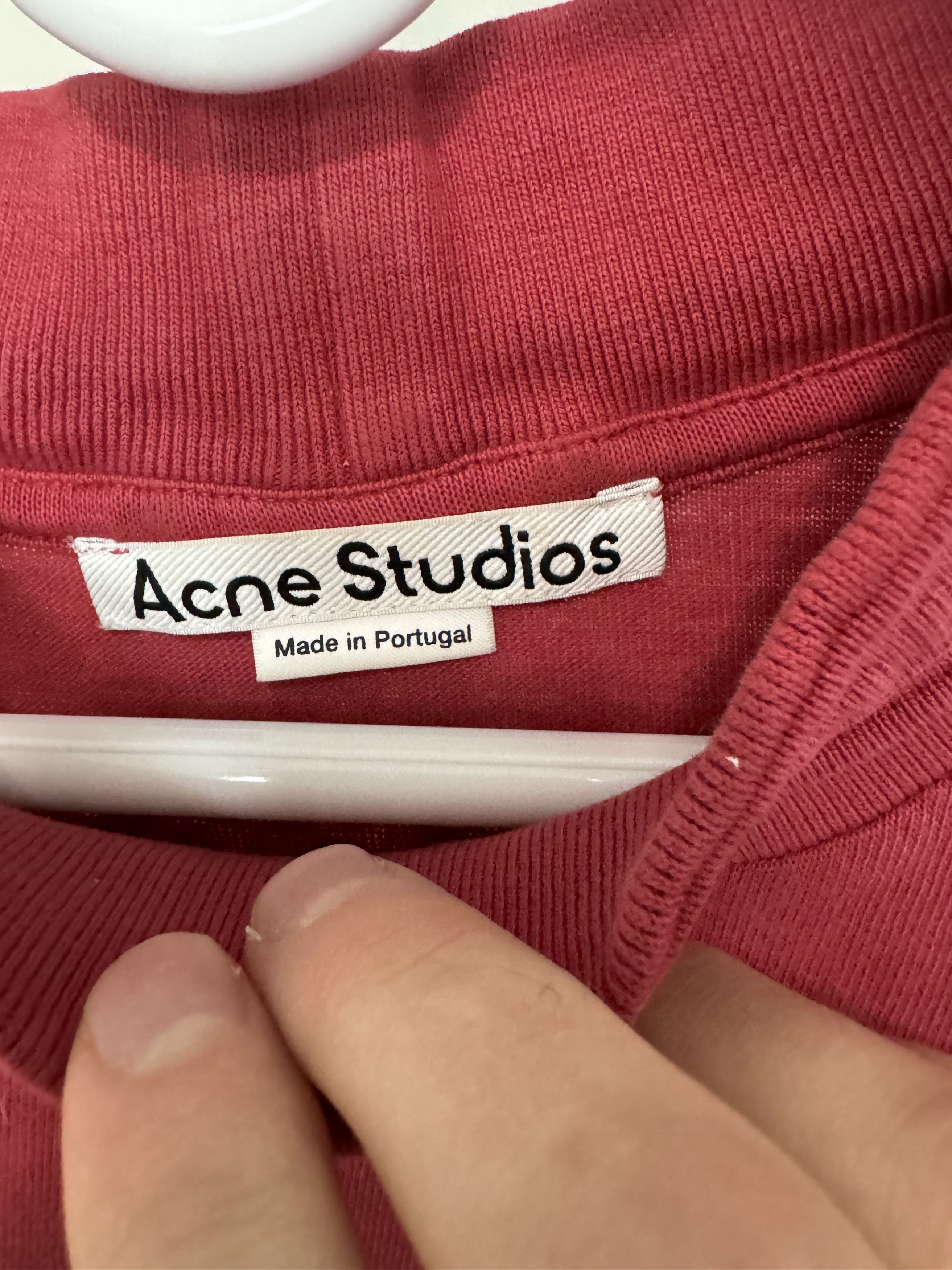 Acne Studios Acne Studios Pink Embossed T-Shirt Size US XL / EU 56 / 4 - 3 Thumbnail