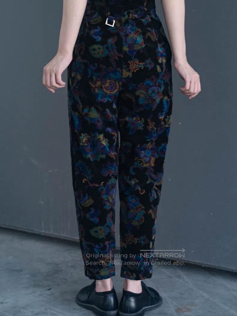 Kenzo Kenzo size M Ethnic floral corduroy trousers Size 27" / US 4 / IT 40 - 7 Thumbnail