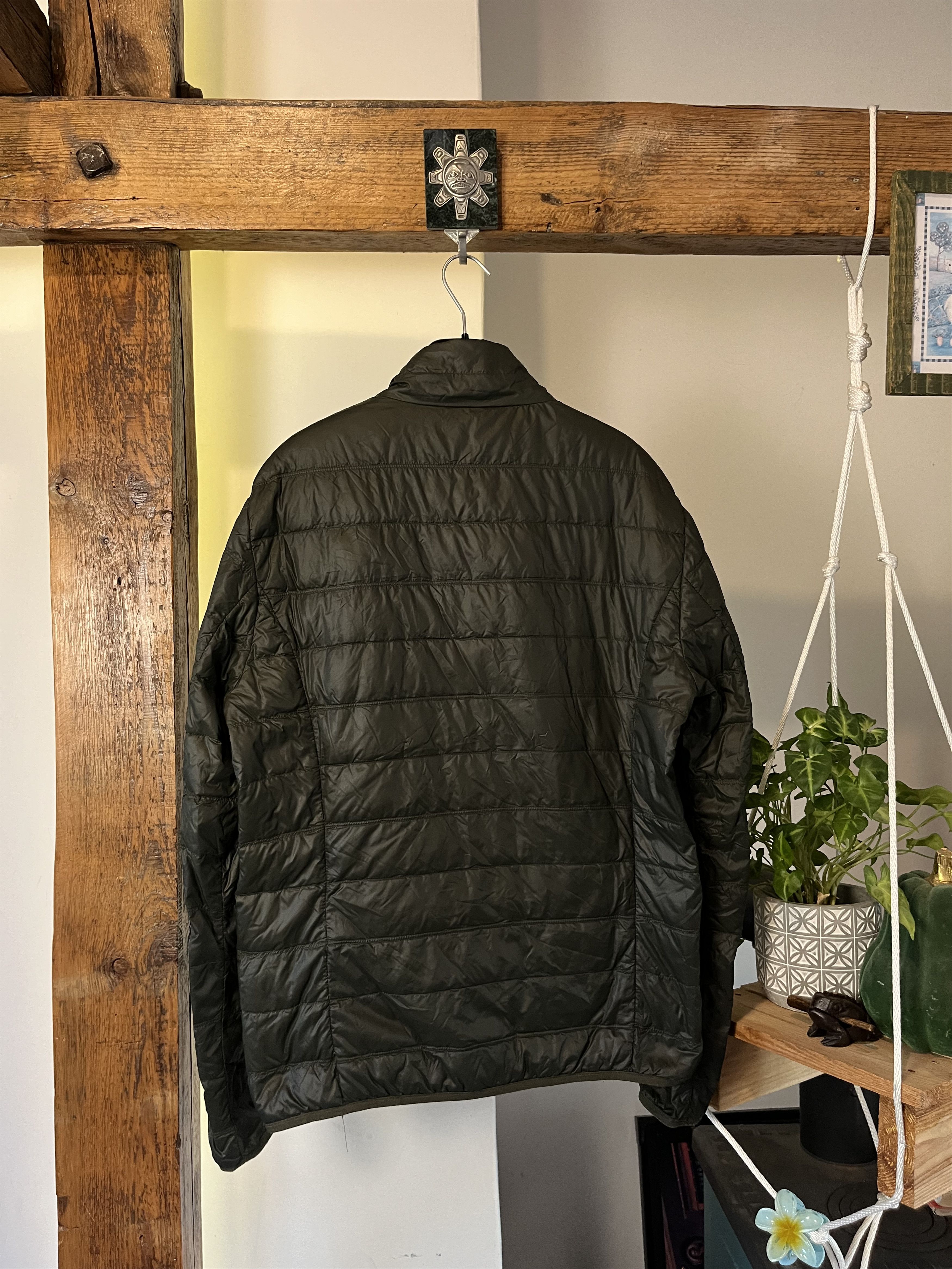 Emporio Armani Emporio Armani Green Khaki Light Down Jacket Size US XL / EU 56 / 4 - 2 Thumbnail
