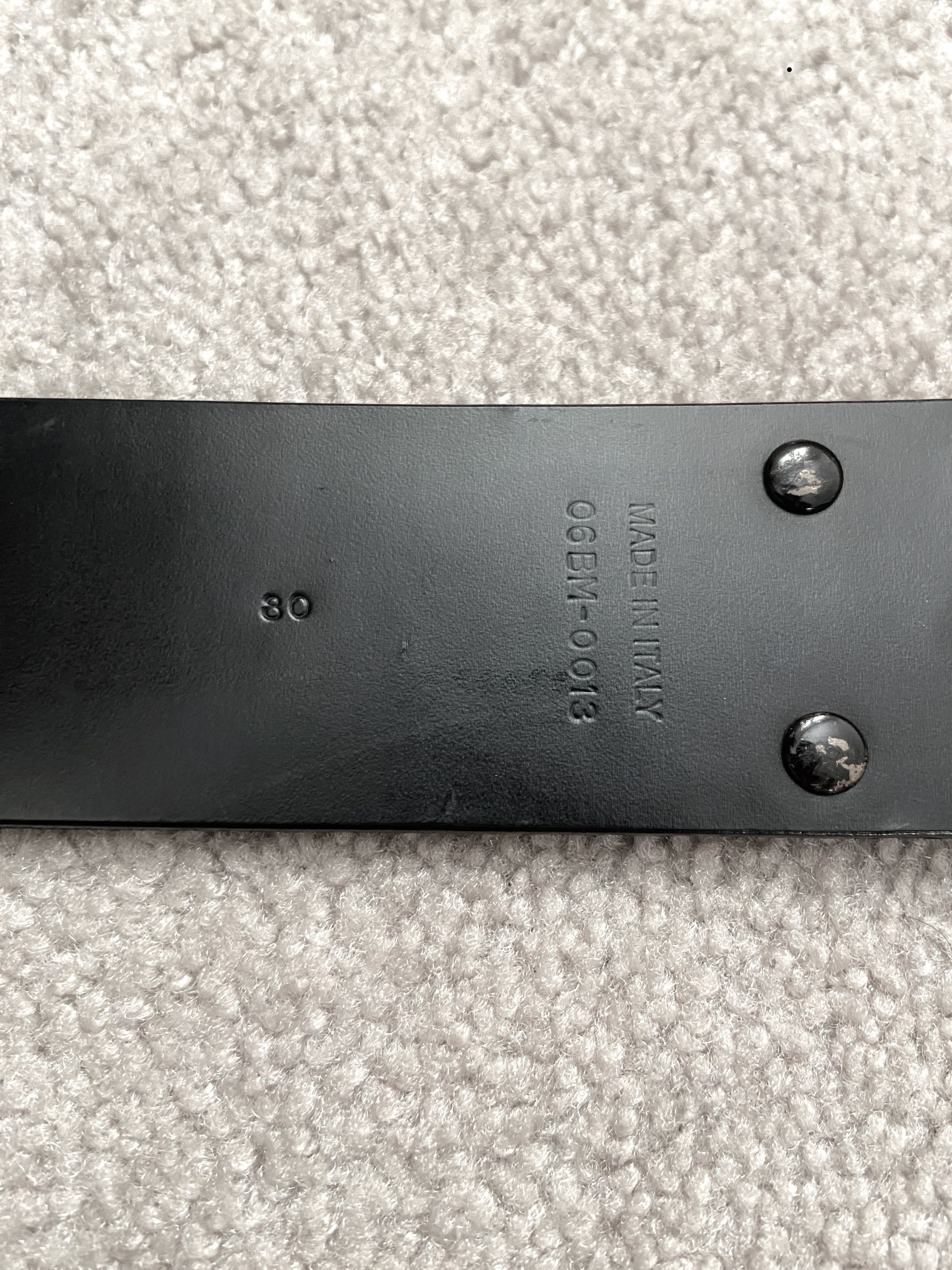 Dior Dior Homme SS03 “Follow Me” by Hedi Slimane Campaign Belt Size 30 - 6 Thumbnail