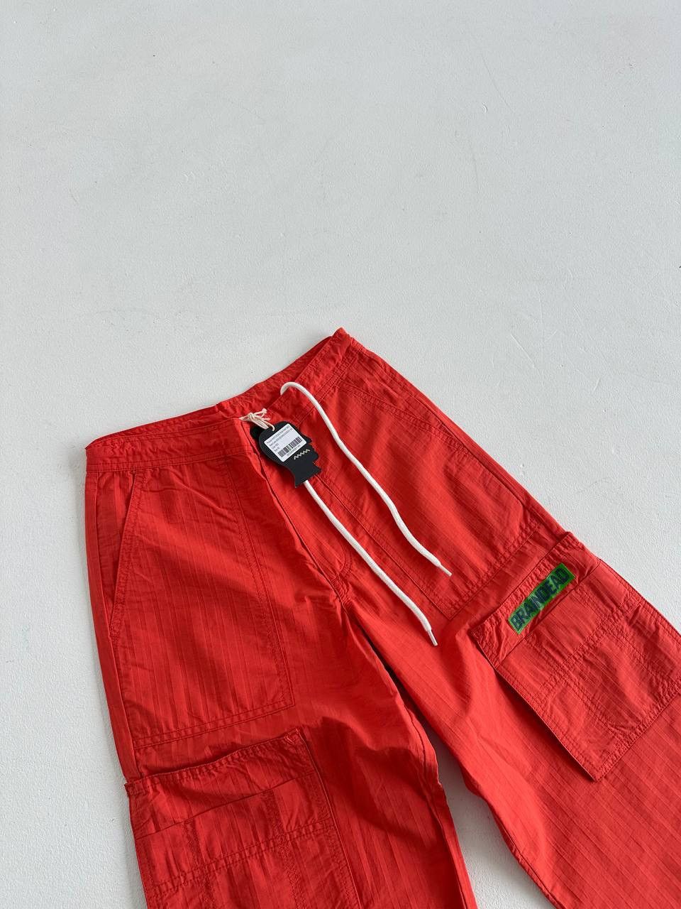 Brain Dead Brain Dead Knife Pleat Run Pant-Red Size 25" / US 0 / IT 36 - 2 Thumbnail