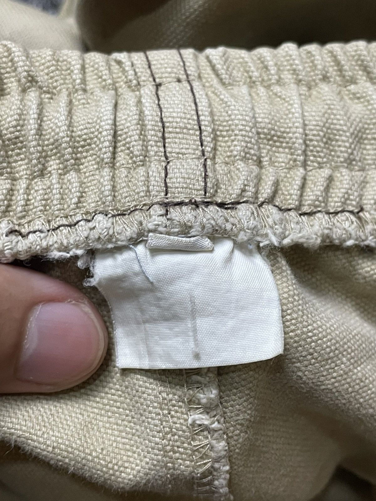 Japanese Brand × Quiksilver × Vintage Quiksilver Brand Elastic Waist Linen Pants (111) Size US 30 / EU 46 - 9 Thumbnail