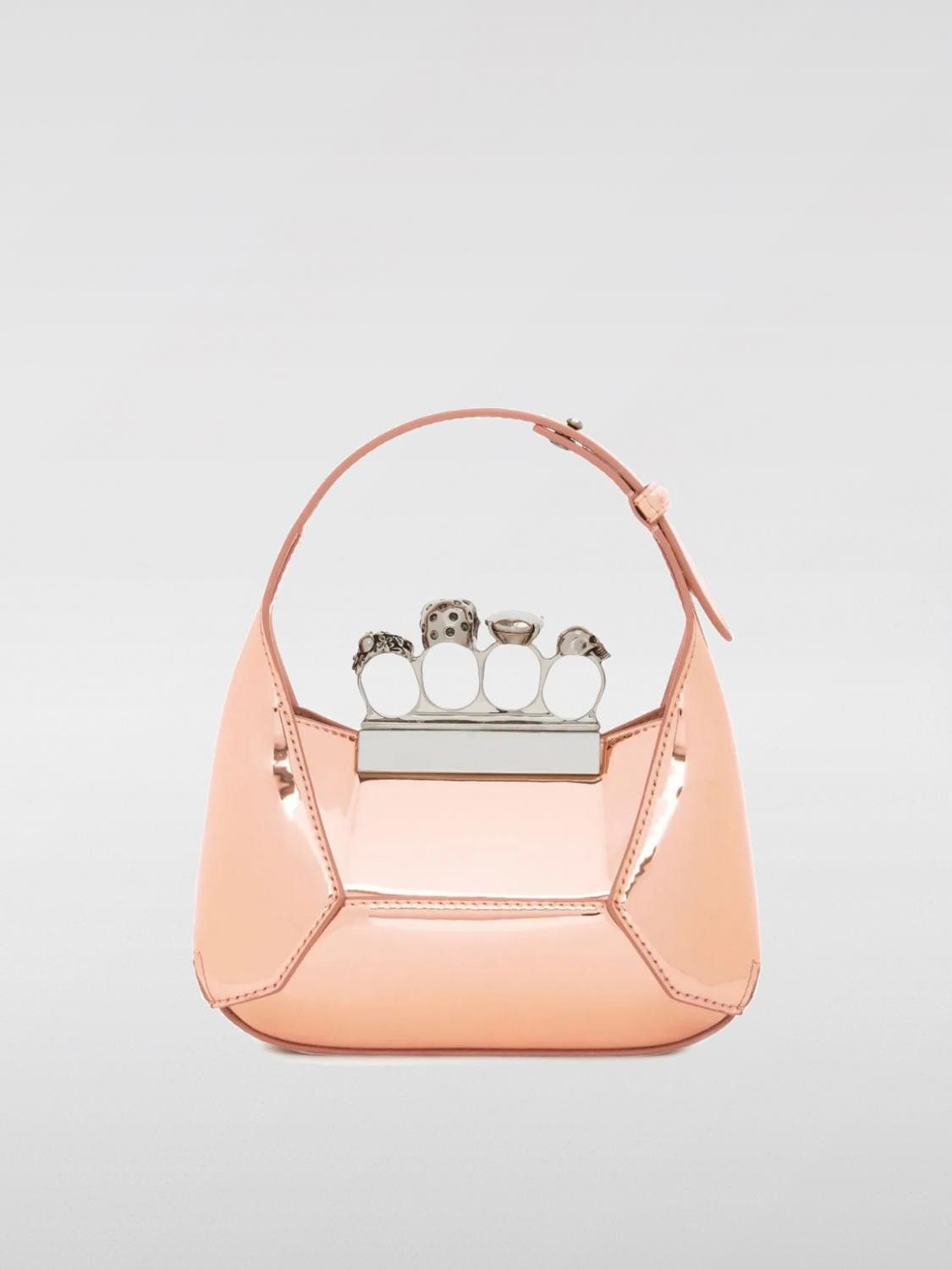 Alexander McQueen o1w1db10326 Tote Bang in Pink Size ONE SIZE - 2 Thumbnail