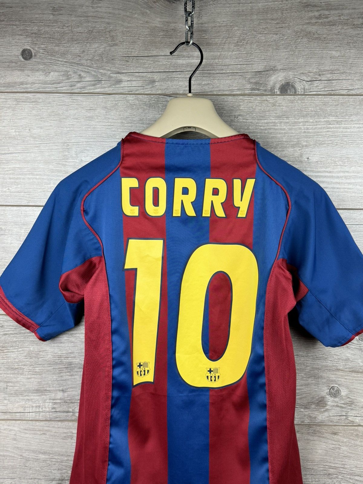 Nike × Vintage Nike Barcelona 2004- 05 Home Shirt Y2K Drill size XS Size US XS / EU 42 / 0 - 4 Thumbnail
