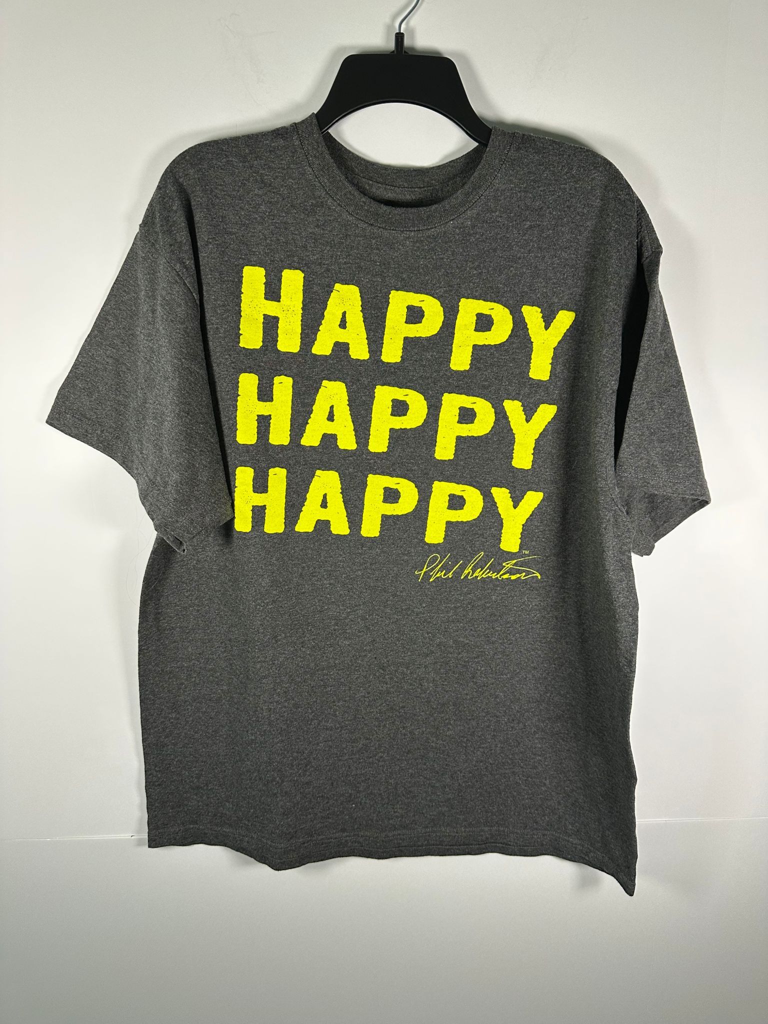 Other Duck Commander T-Shirt Mens XL Happy Happy Happy Yellow Size US XL / EU 56 / 4 - 1 Thumbnail