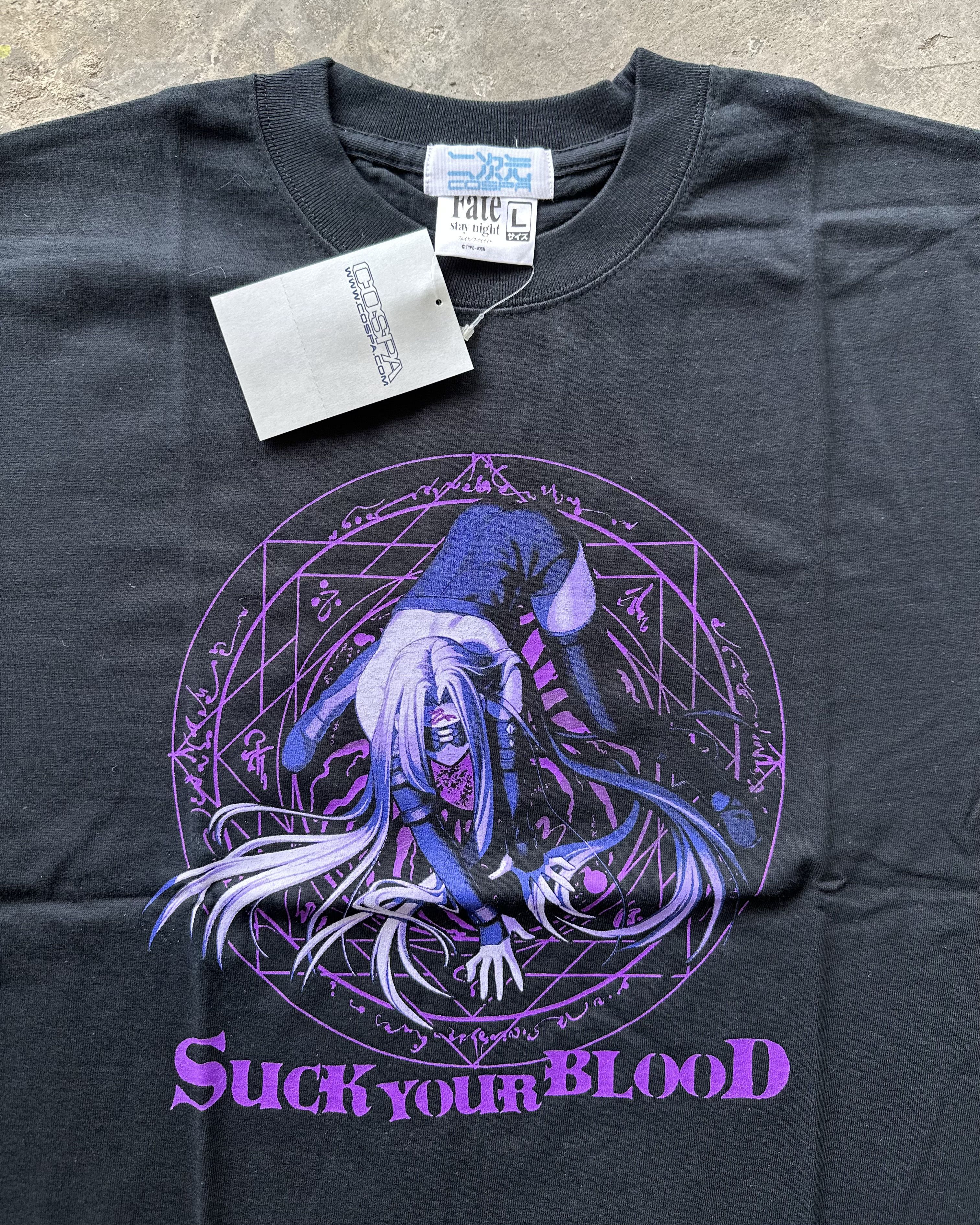 Anime 2005 COSPA Fate/stay night “Rider” T-Shirt Size US L / EU 52-54 / 3 - 1 Thumbnail