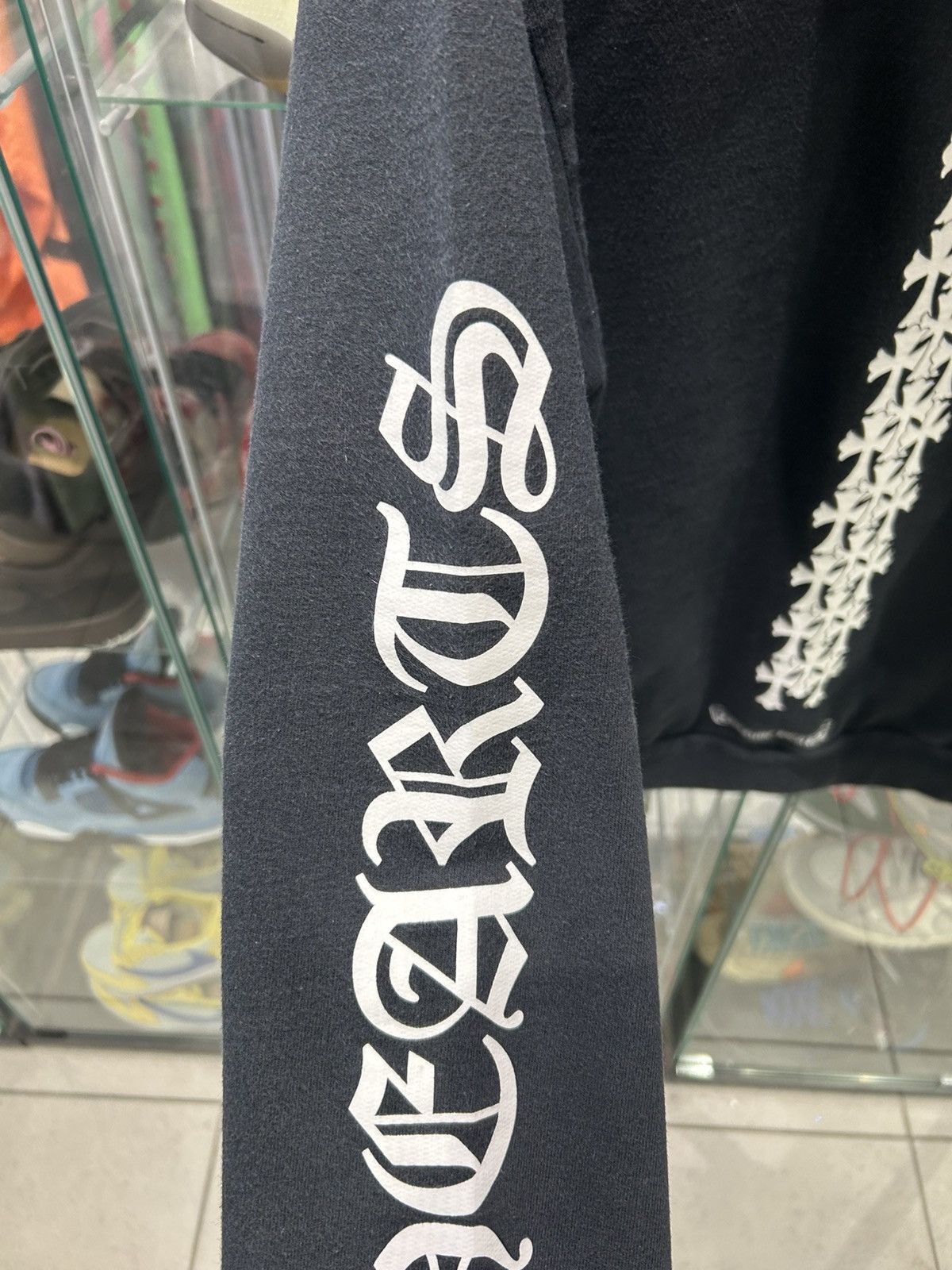 Chrome Hearts Chrome hearts Cemetary cross spine hoodie Size US M / EU 48-50 / 2 - 8 Thumbnail