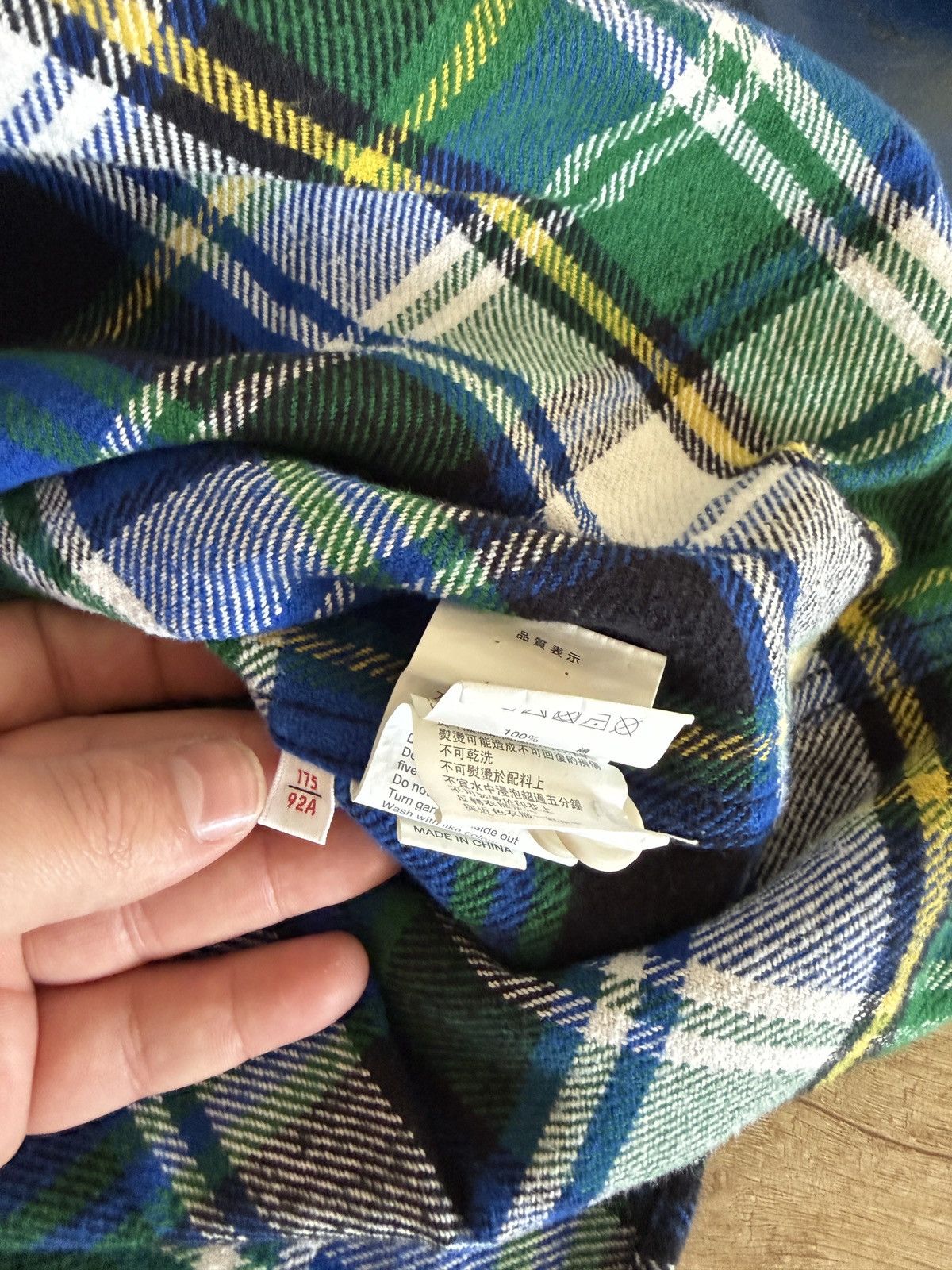 Aape Flannel Shirt Hoodie AAPE by A BATHING APE Size US M / EU 48-50 / 2 - 14 Thumbnail