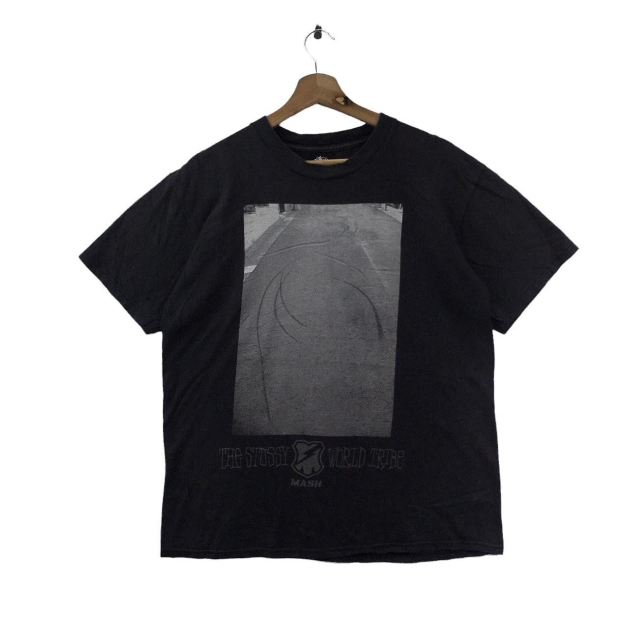 Stussy Vtg STUSSY Skateboard x MASH SF Skids Cyclist Tee Shirt Size US M / EU 48-50 / 2 - 1 Thumbnail