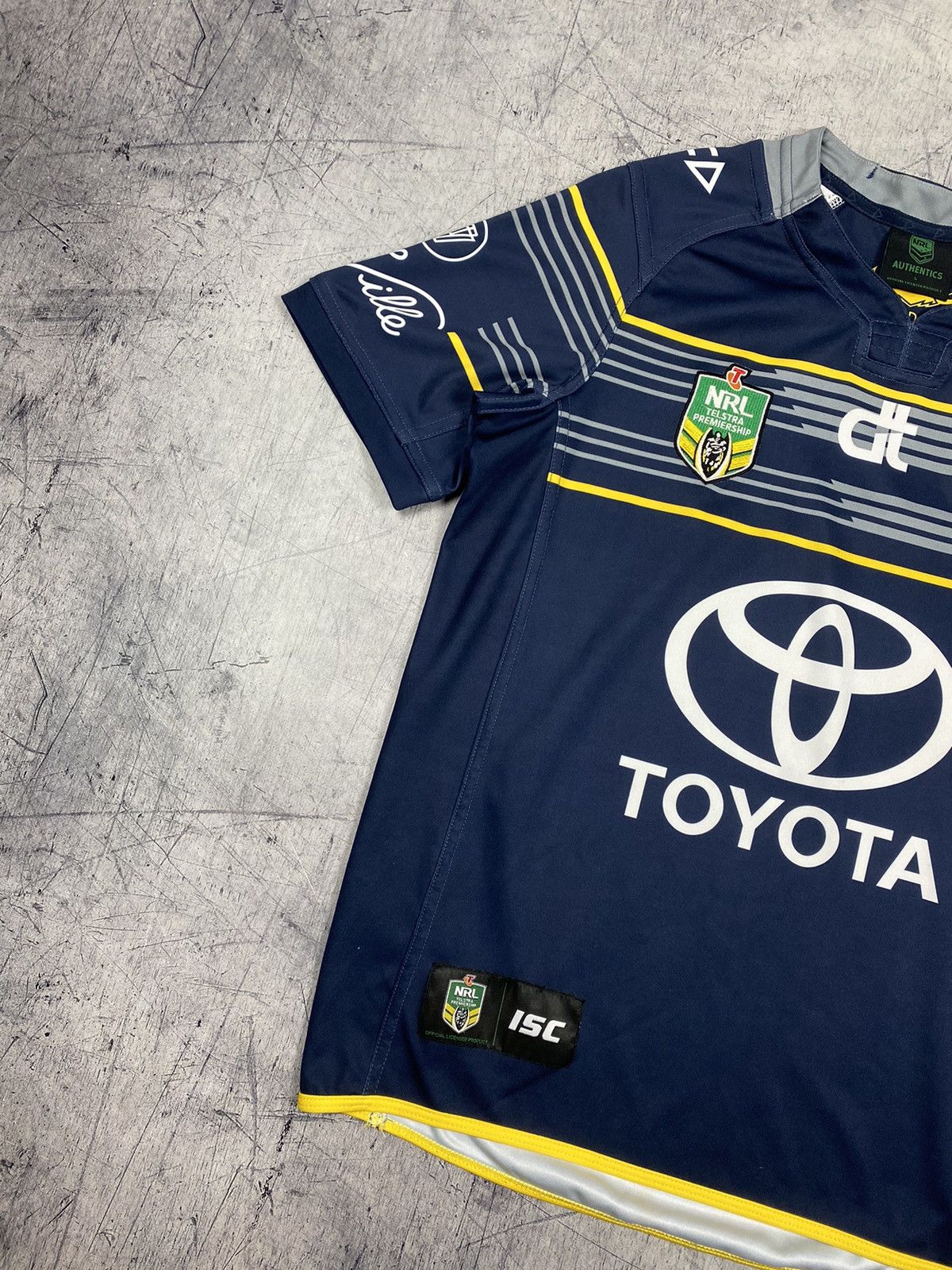 Vintage Cowboys NRL Toyota Rugby Jersey Blokcore Size US L / EU 52-54 / 3 - 3 Thumbnail