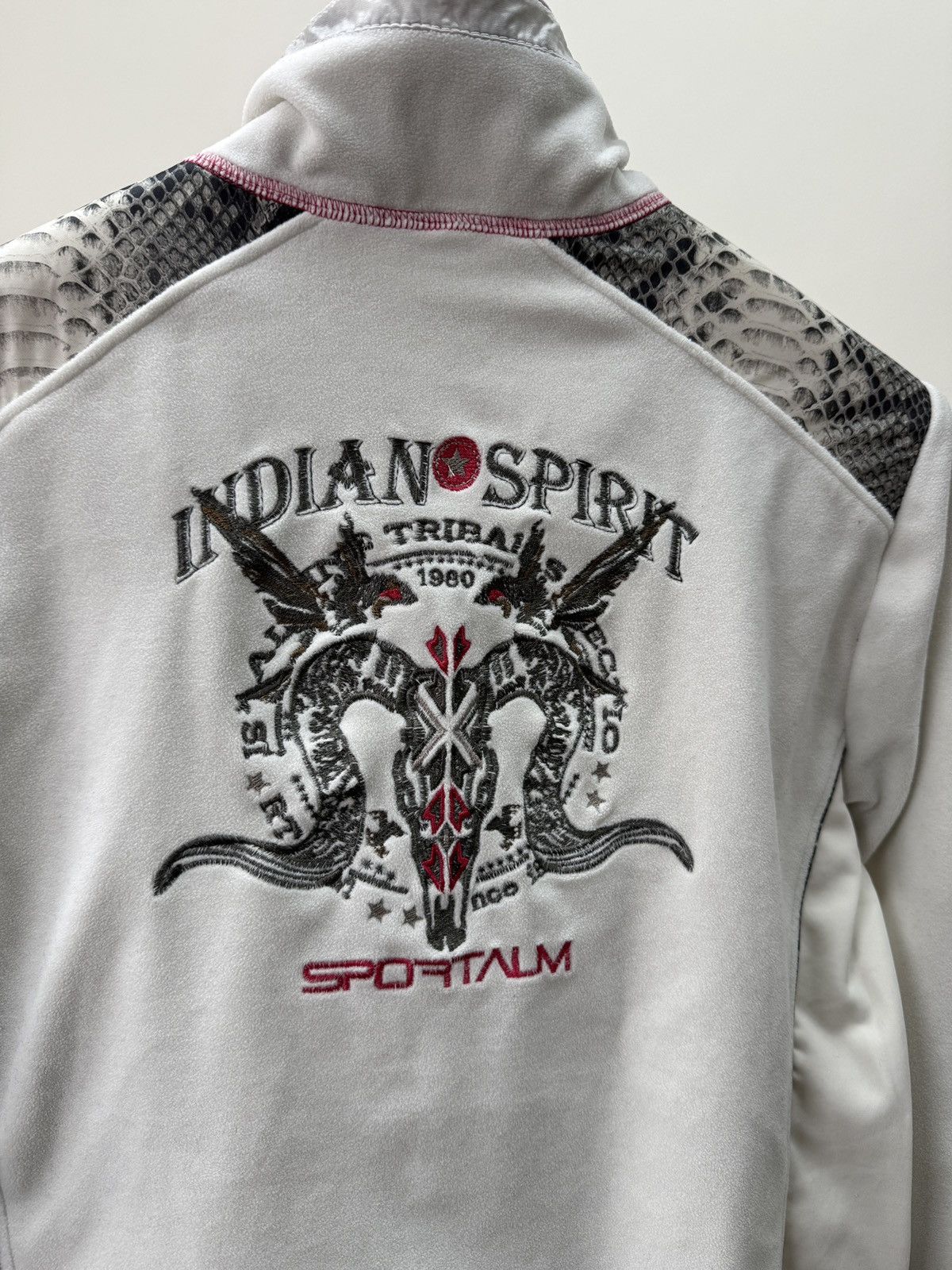 Other Vintage Sportalm Indian Spirit Women Zip Embroidered Logo Size M / US 6-8 / IT 42-44 - 14 Thumbnail