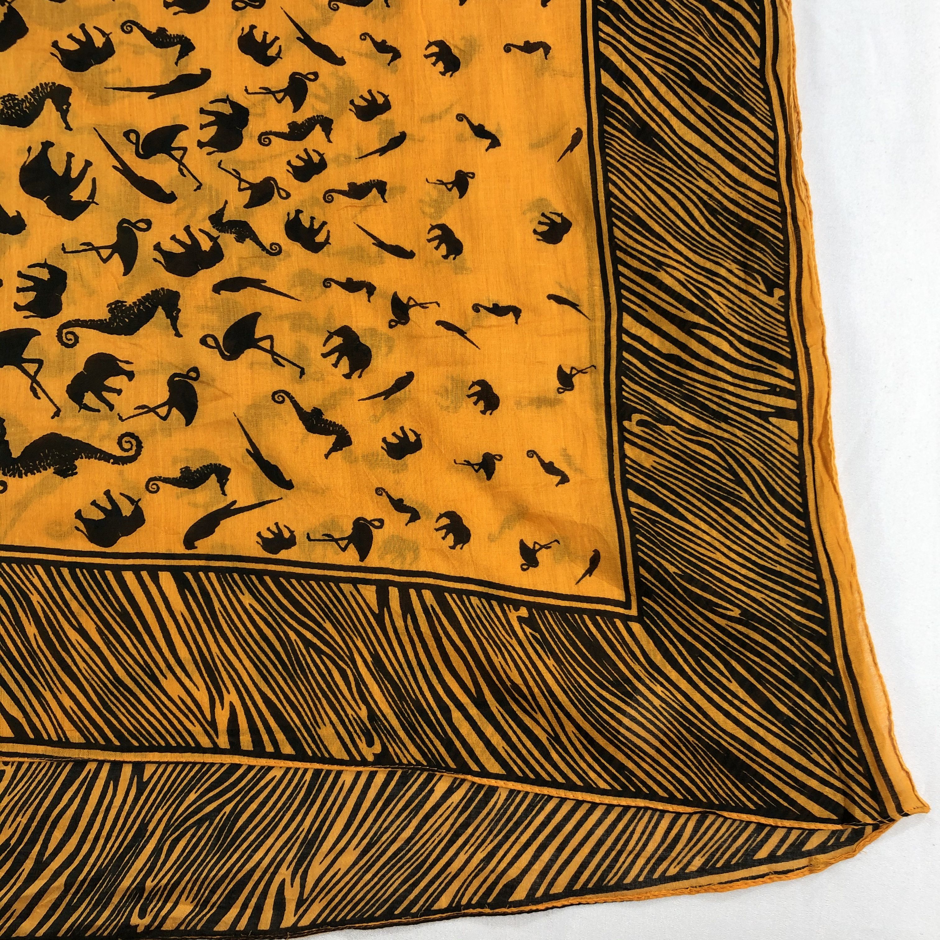 Vintage Glen Prince Silk Scarf