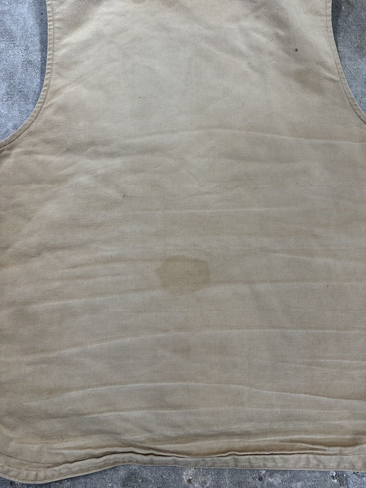 Carhartt Crazy Y2K Carhartt Tan Brown Workwear 3M Thinsulate Vest Size US XL / EU 56 / 4 - 10 Thumbnail