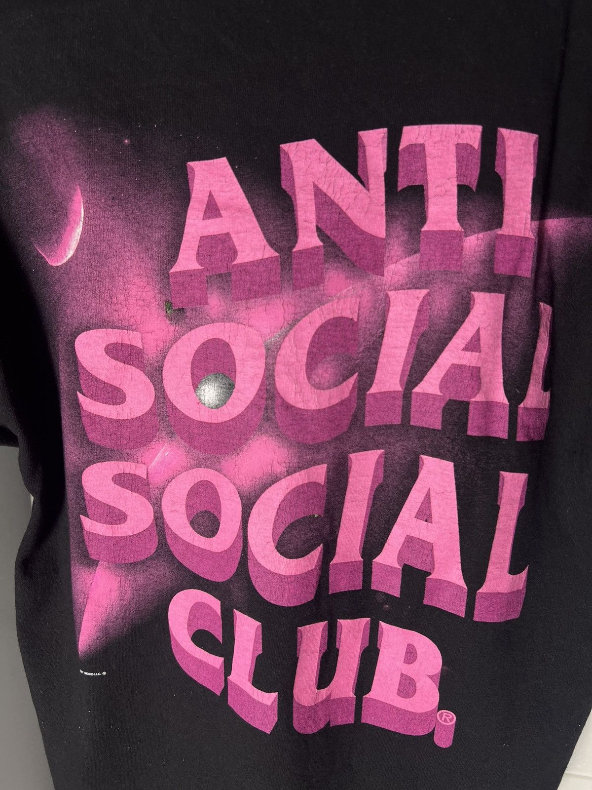 Anti Social Social Club × Vintage VERY RARE ANTI SOCIAL SOCIAL CLUB BIG LOGO DOUBLE PRINTED Size US M / EU 48-50 / 2 - 4 Thumbnail