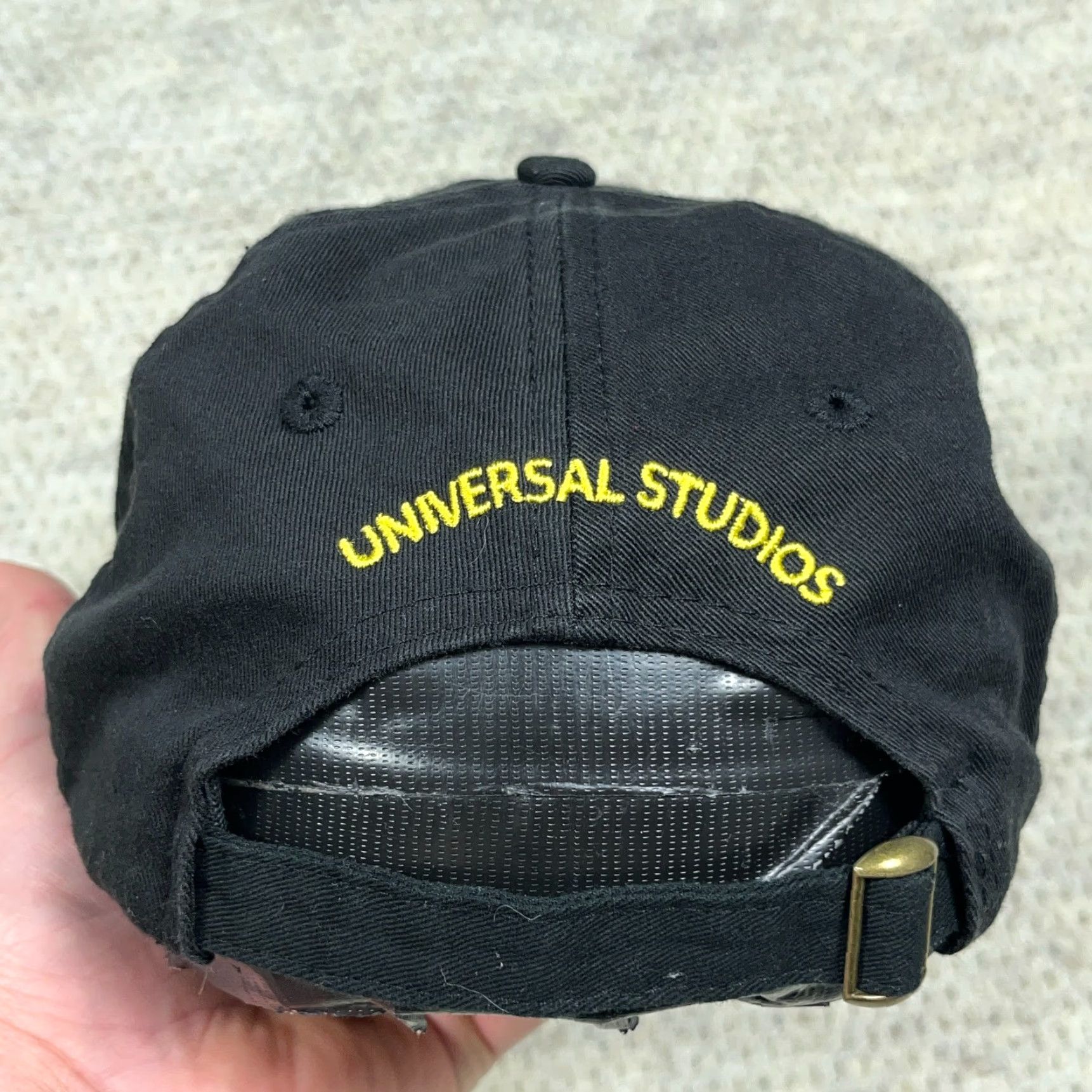 Vintage VINTAGE Fear Factor Live Hat Cap Strap Back Black Universal Studios Dad Adult Size ONE SIZE - 5 Thumbnail