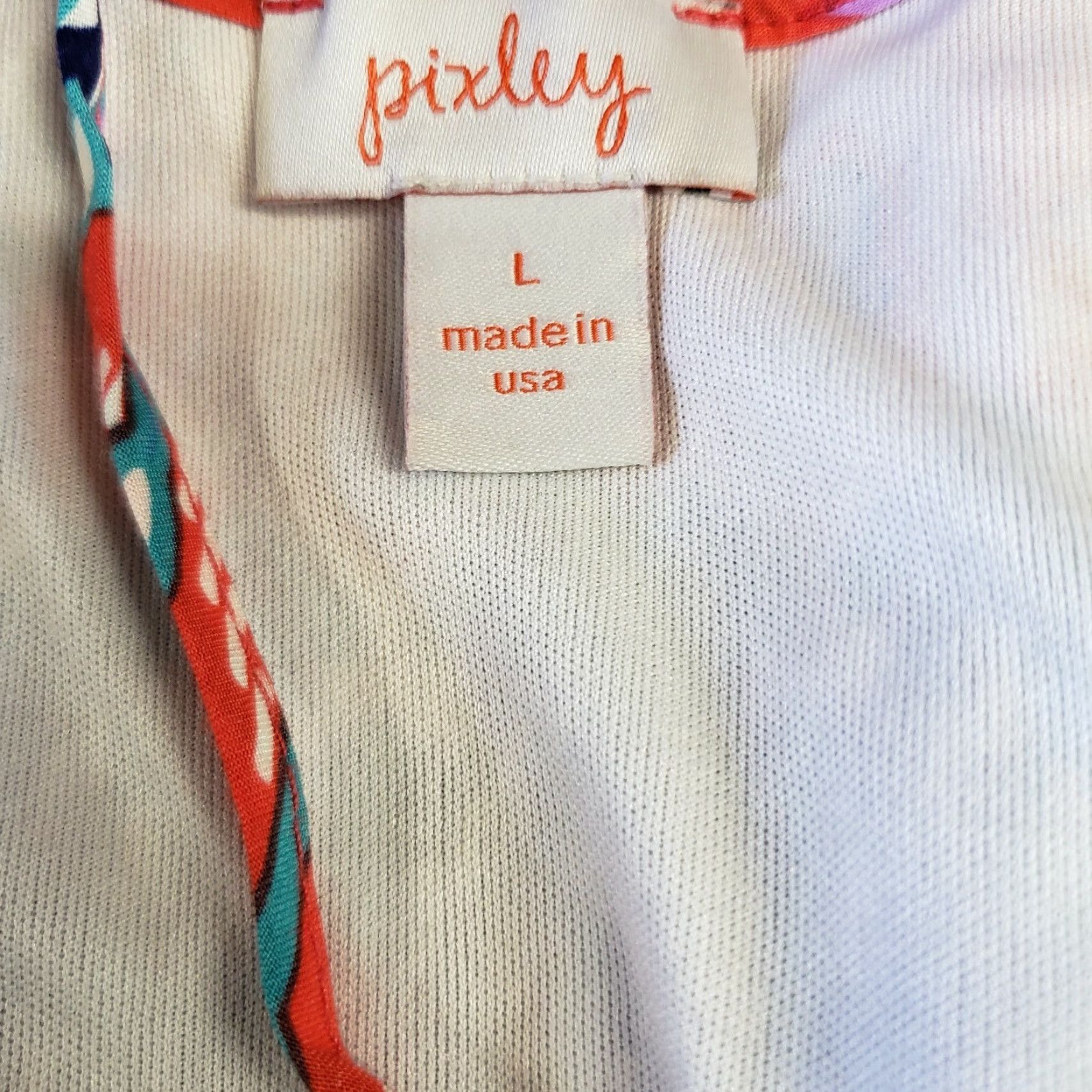 Vintage VINTAGE Pixley Womens Dress Spaghetti Strap Blue Red Rayon Short 25" L Casual Shift Sleeveless Adult Womens Size L / US 10 / IT 46 - 5 Thumbnail