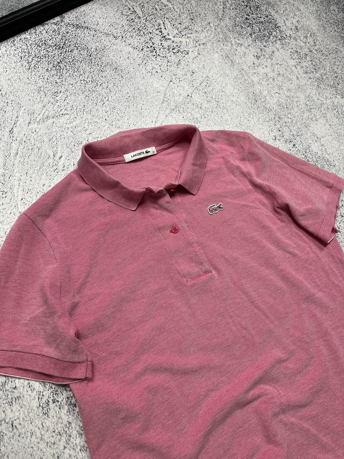 Lacoste Vintage Lacoste Polo Shirt Pink Women’s Luxury Old Money Size L / US 10 / IT 46 - 5 Thumbnail