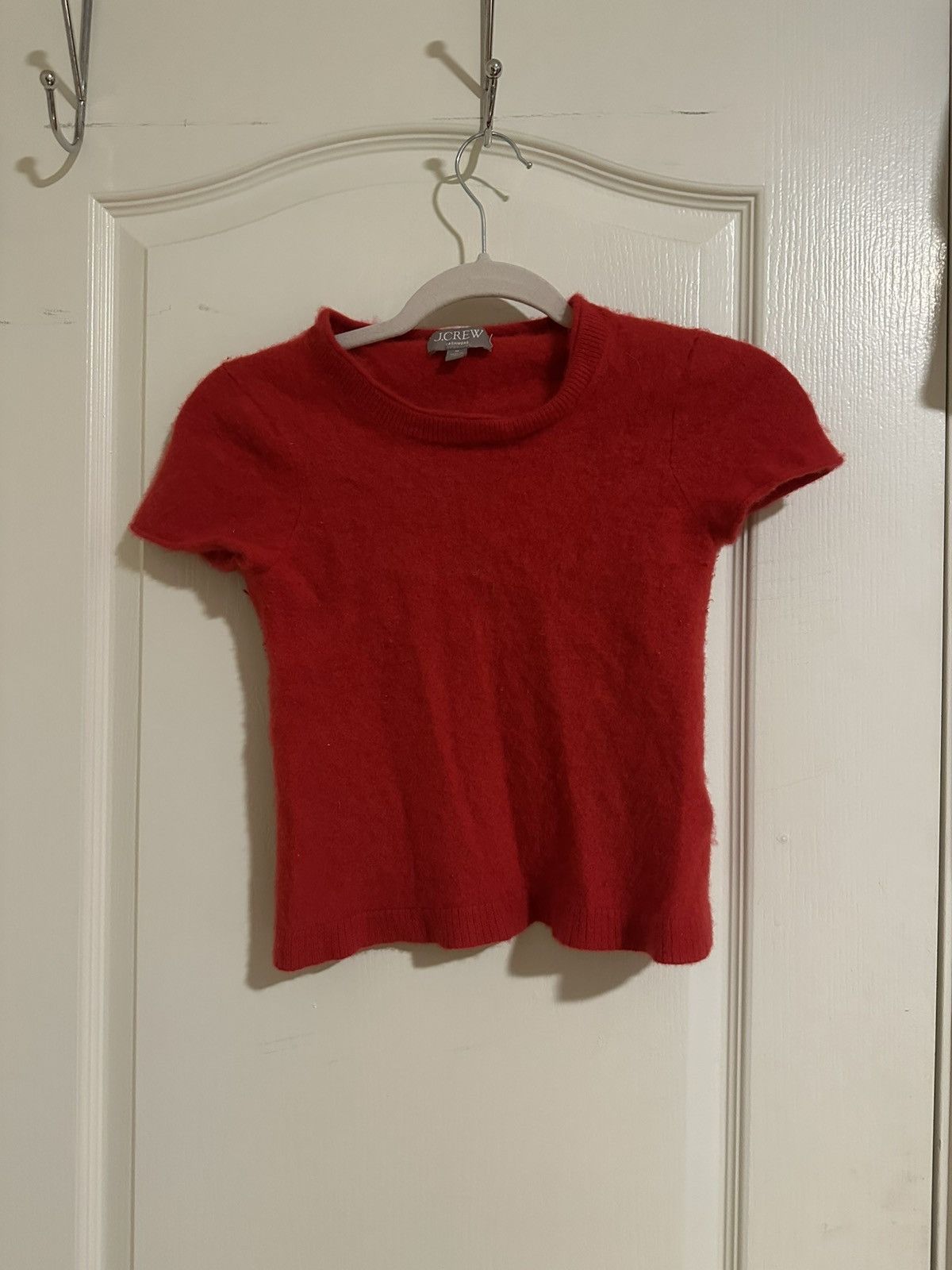 J.Crew Red J. crew cashmere sweater Size S / US 4 / IT 40 - 1 Thumbnail