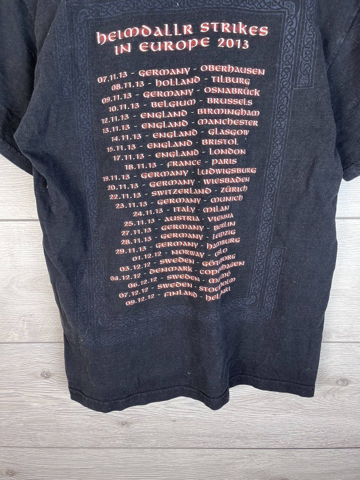 Other AMON AMARTH European tour 2013 vintage metal size M Men’s Size US M / EU 48-50 / 2 - 10 Thumbnail