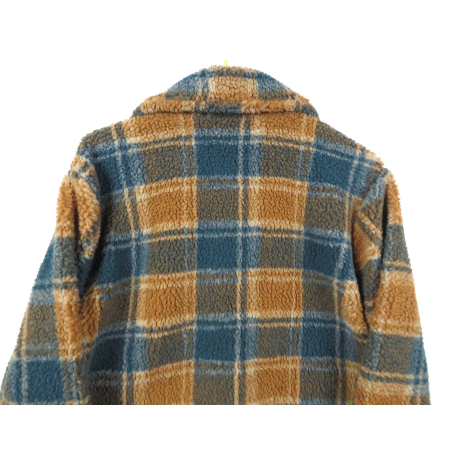 Vintage Natural Reflections flannel jacket shirt Green Orange plaid lined winter women L Size L / US 10 / IT 46 - 7 Thumbnail