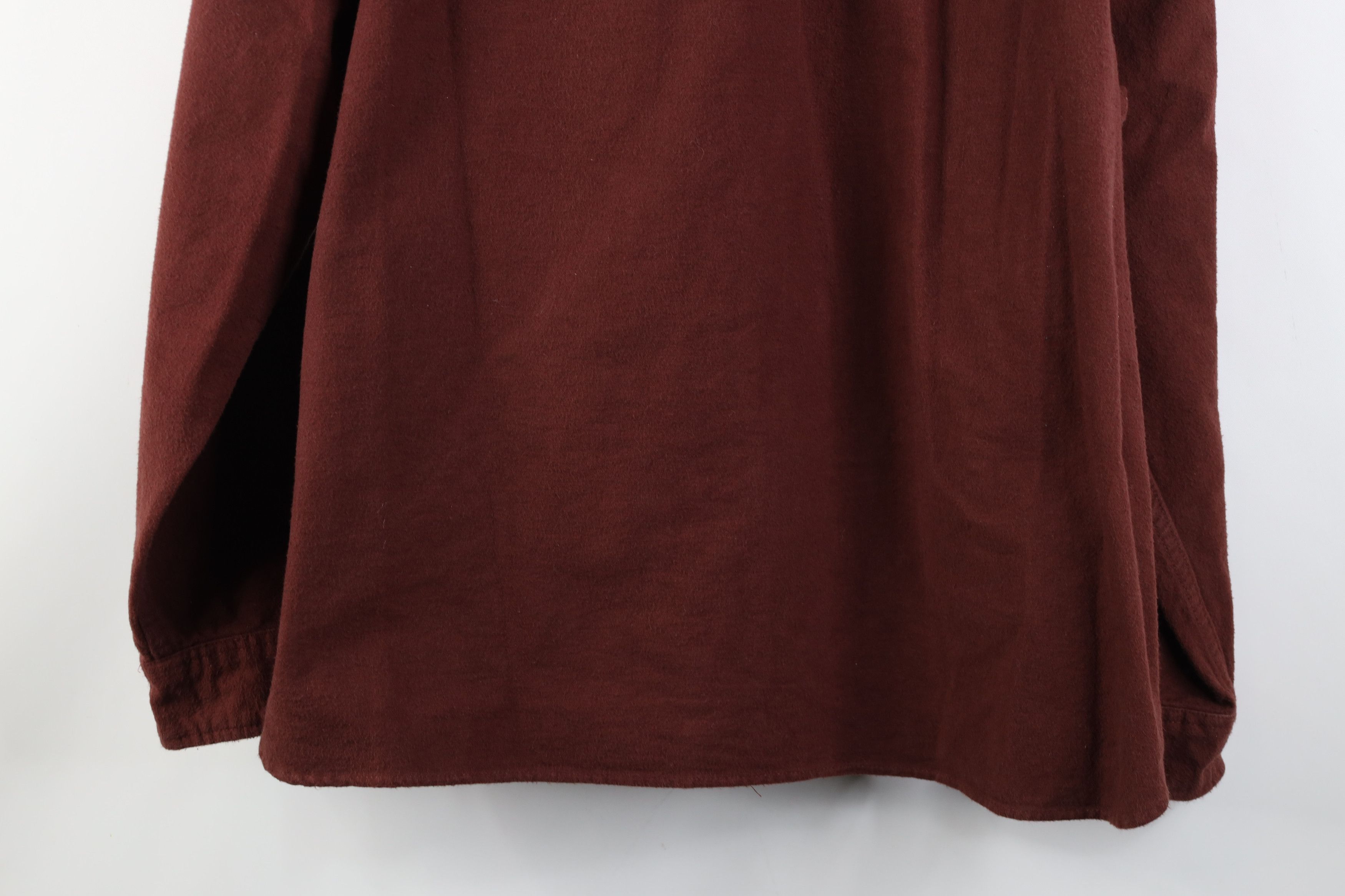 Eddie Bauer Vintage Eddie Bauer Heavyweight Cloth Button Shirt Red Size US XL / EU 56 / 4 - 12 Thumbnail