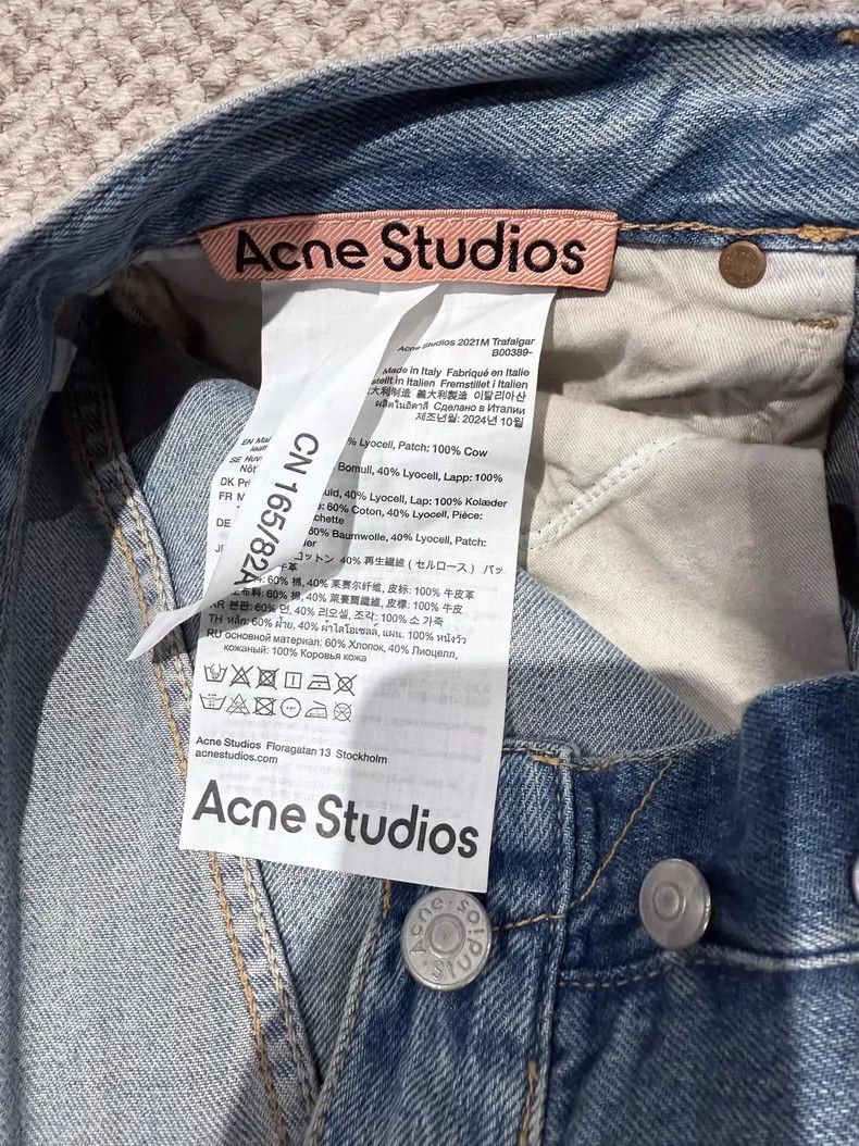 Acne Studios acne studios 2021 jeans 2504-Nextarrow Size US 30 / EU 46 - 4 Thumbnail