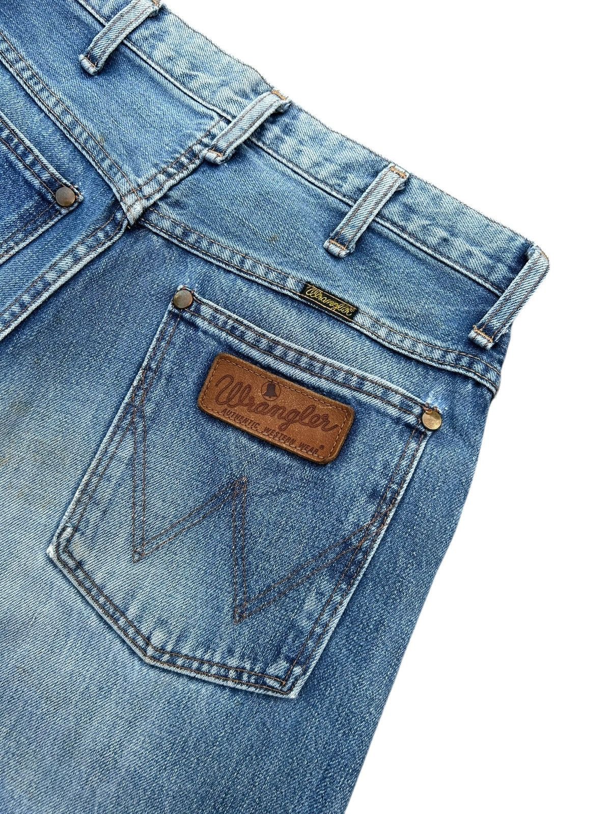 Kapital Vintage Wrangler Selvedge Baggy Distressed Faded Denim jeans Size US 28 / EU 44 - 12 Thumbnail