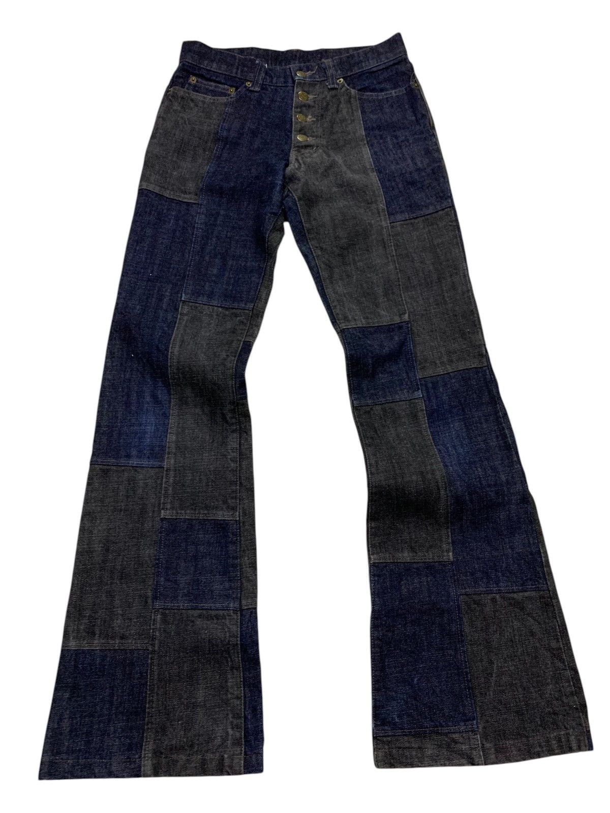 Tornado Mart Tornado mart patchwork jeans Size 29" - 8 Thumbnail