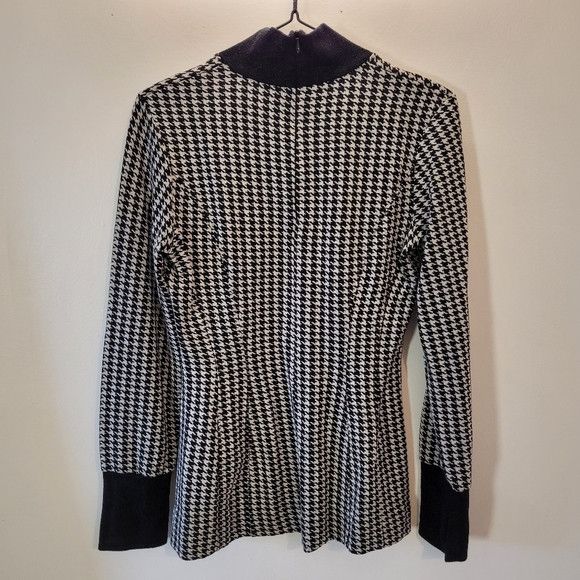 By Malene Birger MS Mischief Malene Birger Houndstooth Turtleneck Sweater - S Size S / US 4 / IT 40 - 5 Thumbnail