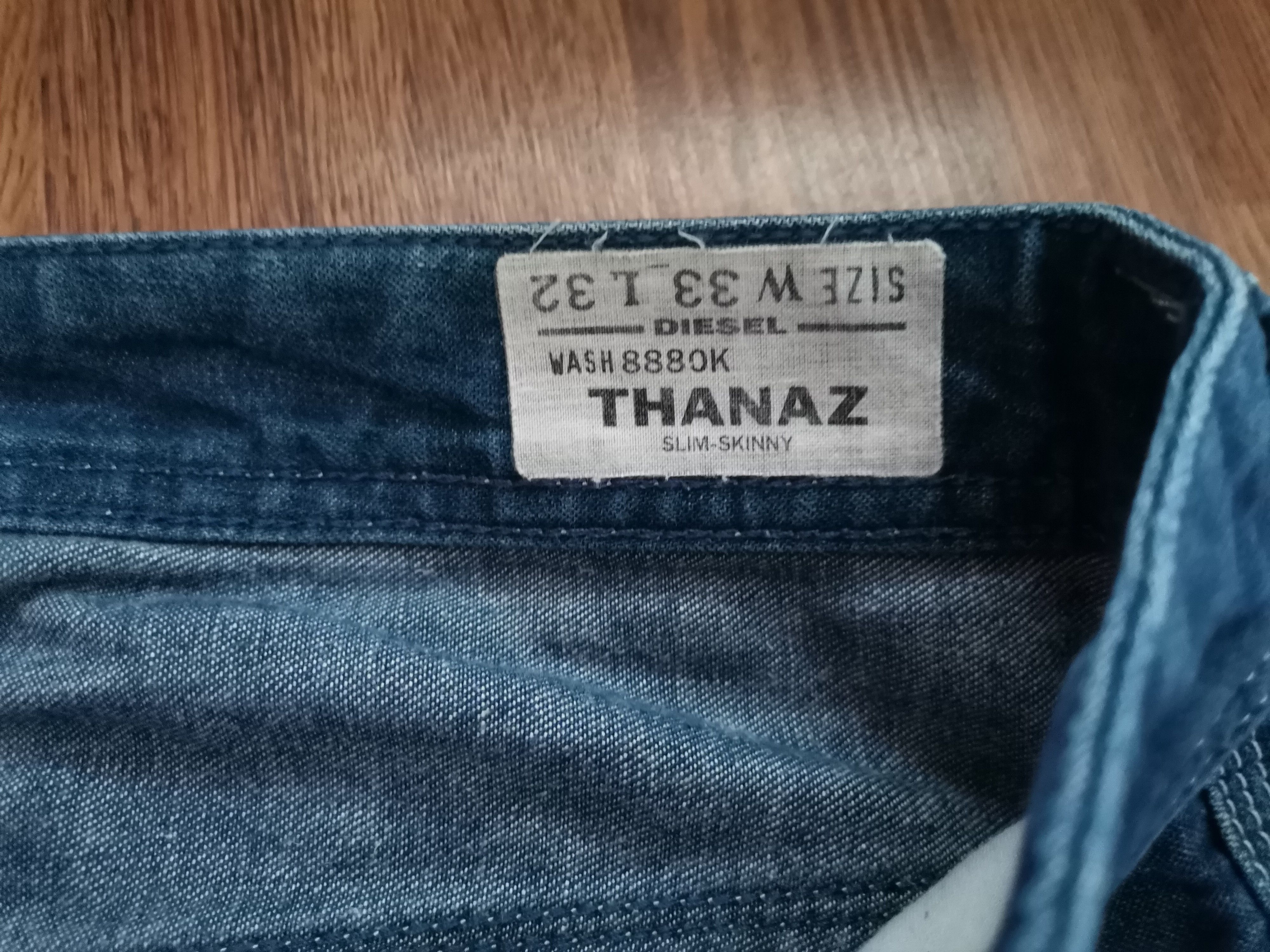 Diesel Diesel Thanaz Distressed Jeans Size US 35 - 2 Thumbnail