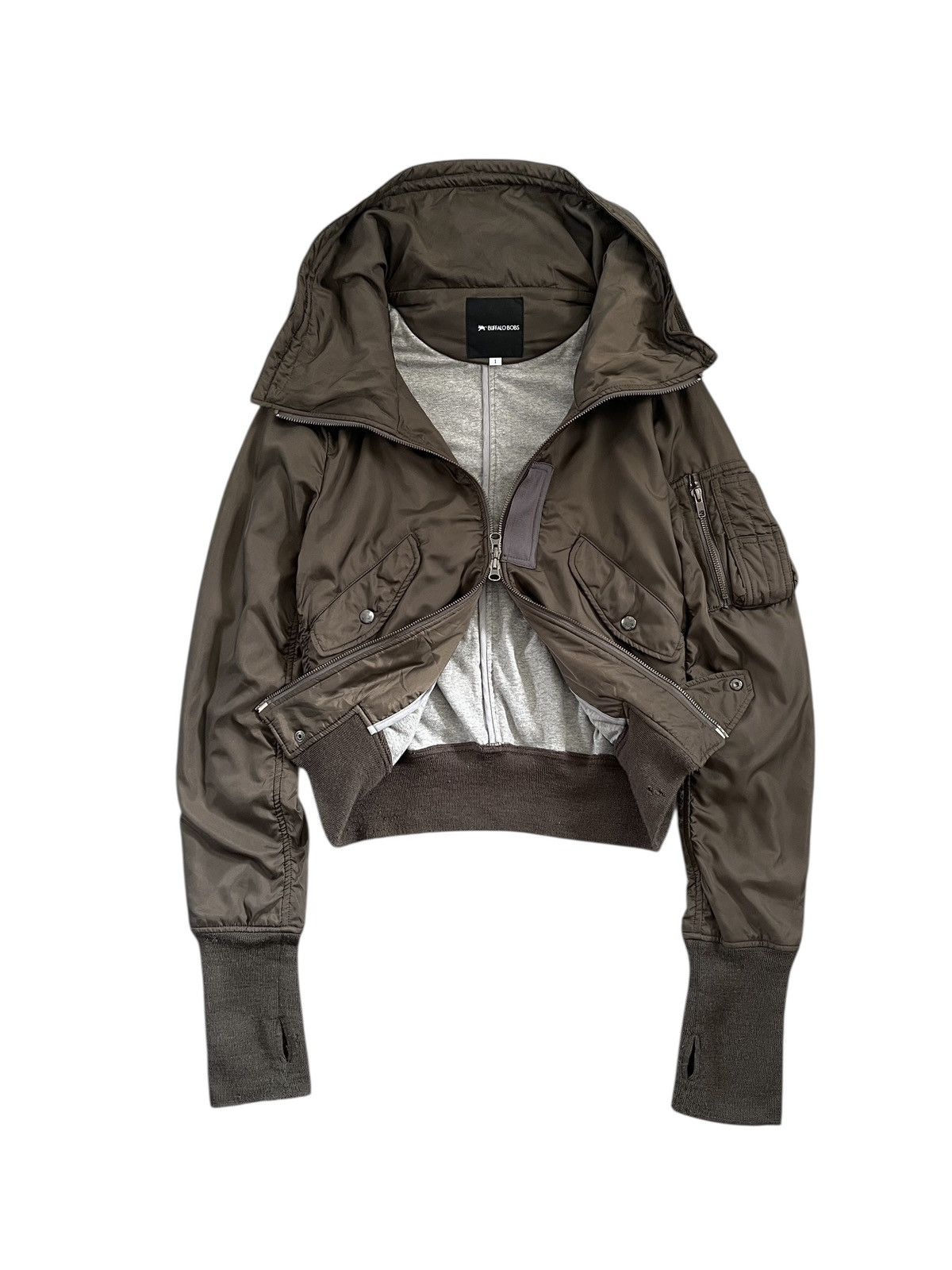 BUFFALO BOBS 2000s Buffalo Bobs Bono Bomber Jacket Size US S / EU 44-46 / 1 - 1 Thumbnail