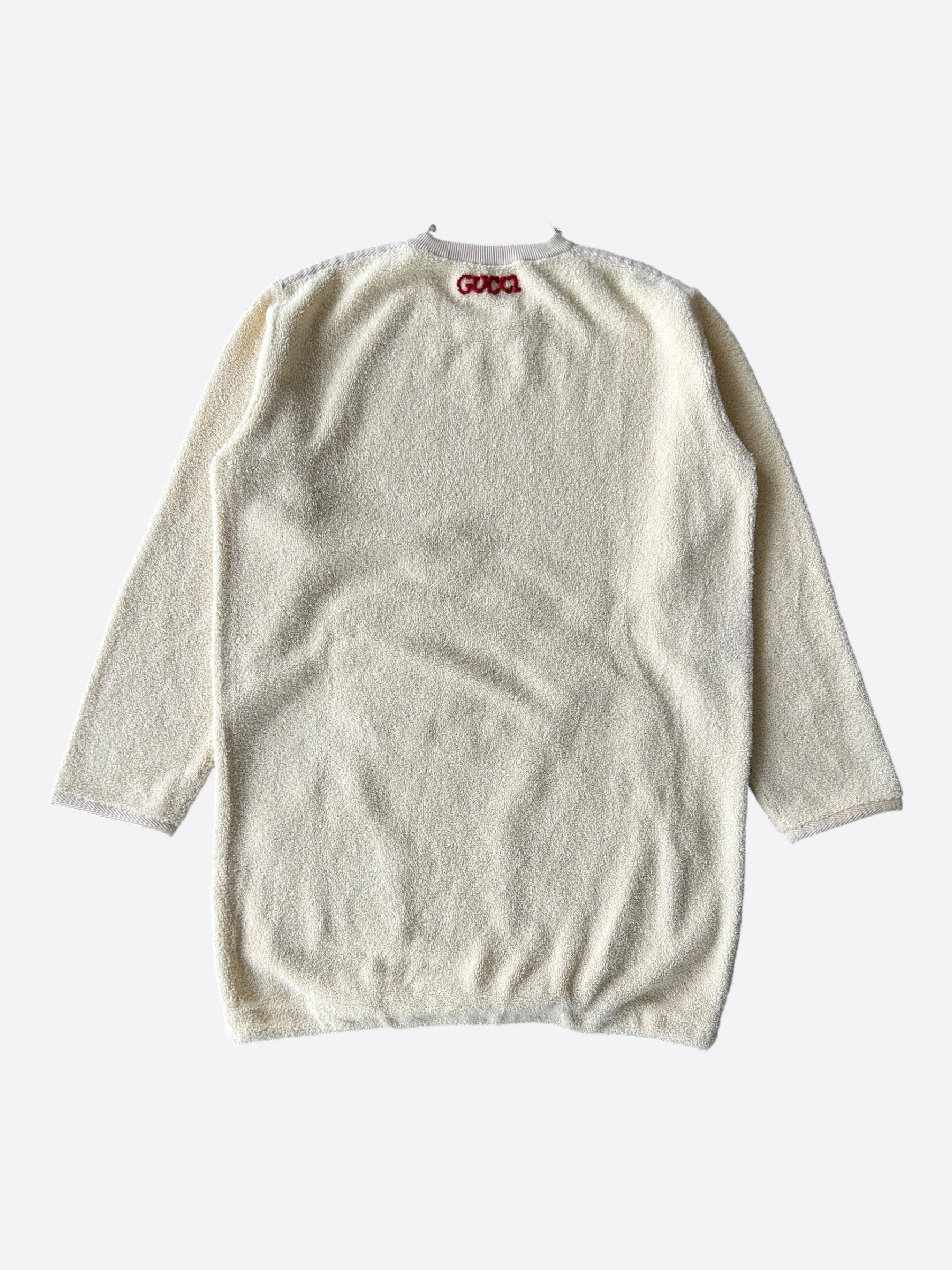 Gucci Gucci Disney Cream Mickey Mouse Logo Women's Sweater Size US S / EU 44-46 / 1 - 2 Thumbnail