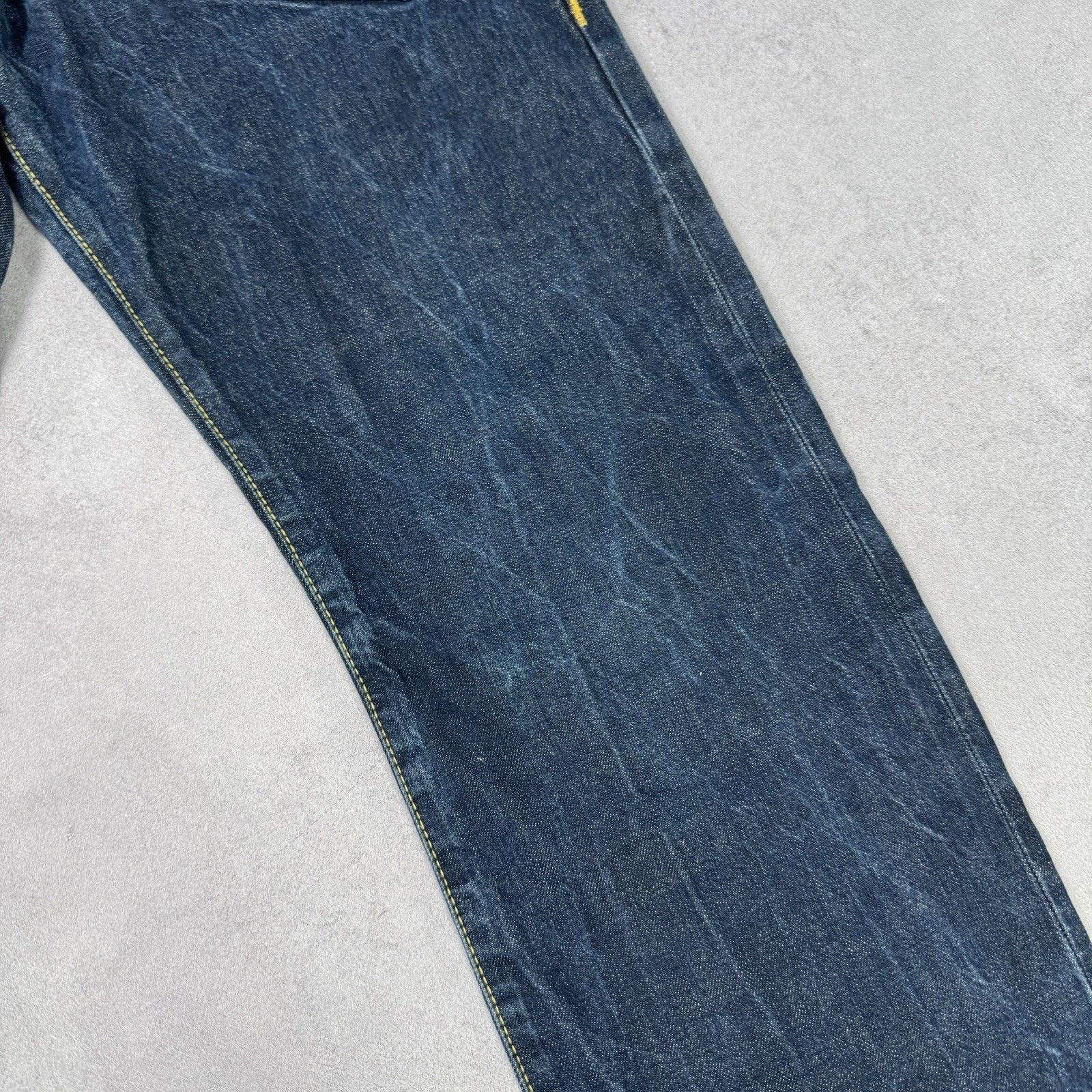 Pike Brothers Pike Brother Chopper Pant Selvedge Blue Denim Jeans Size US 32 / EU 48 - 8 Thumbnail