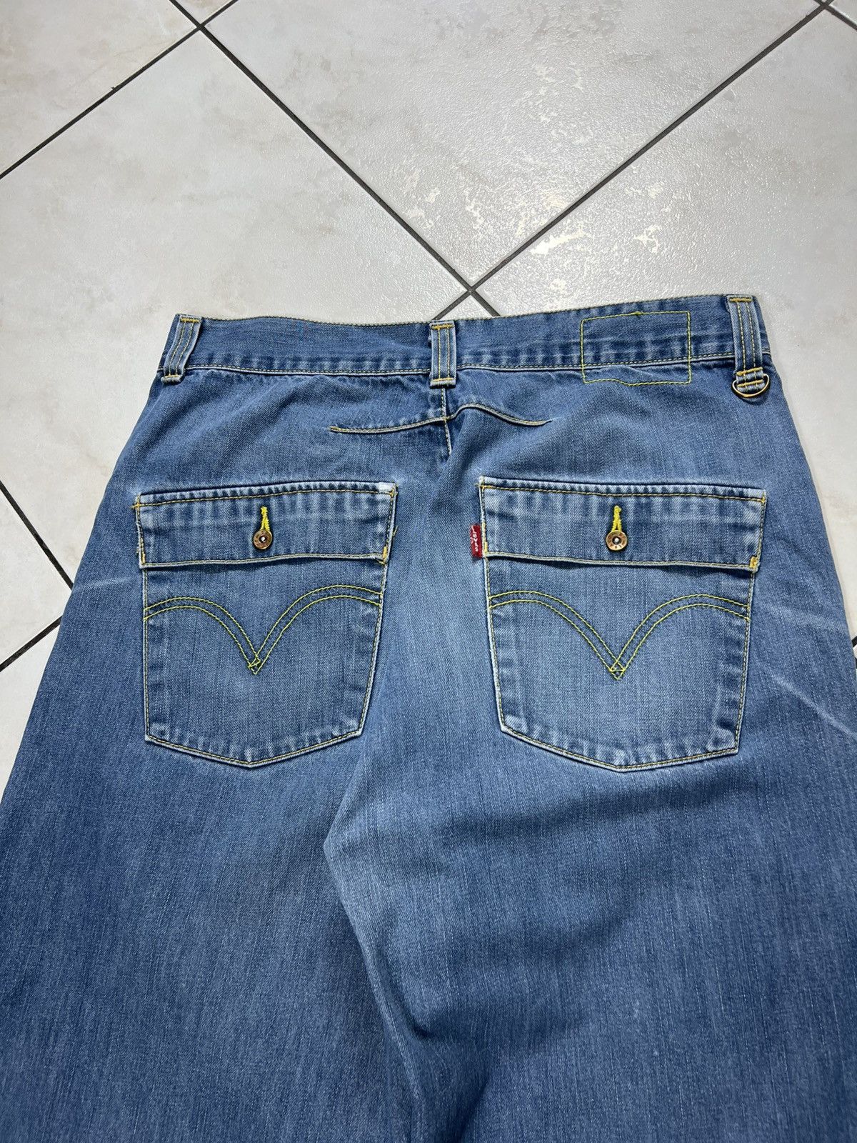 Levi's Vintage Levi’s y2k engineered jeans distressed denim pants Size US 32 / EU 48 - 11 Thumbnail
