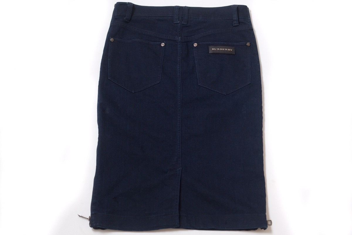 Burberry Burberry London Denim Pockets Skirt Size 26" / US 2 / IT 38 - 17 Thumbnail