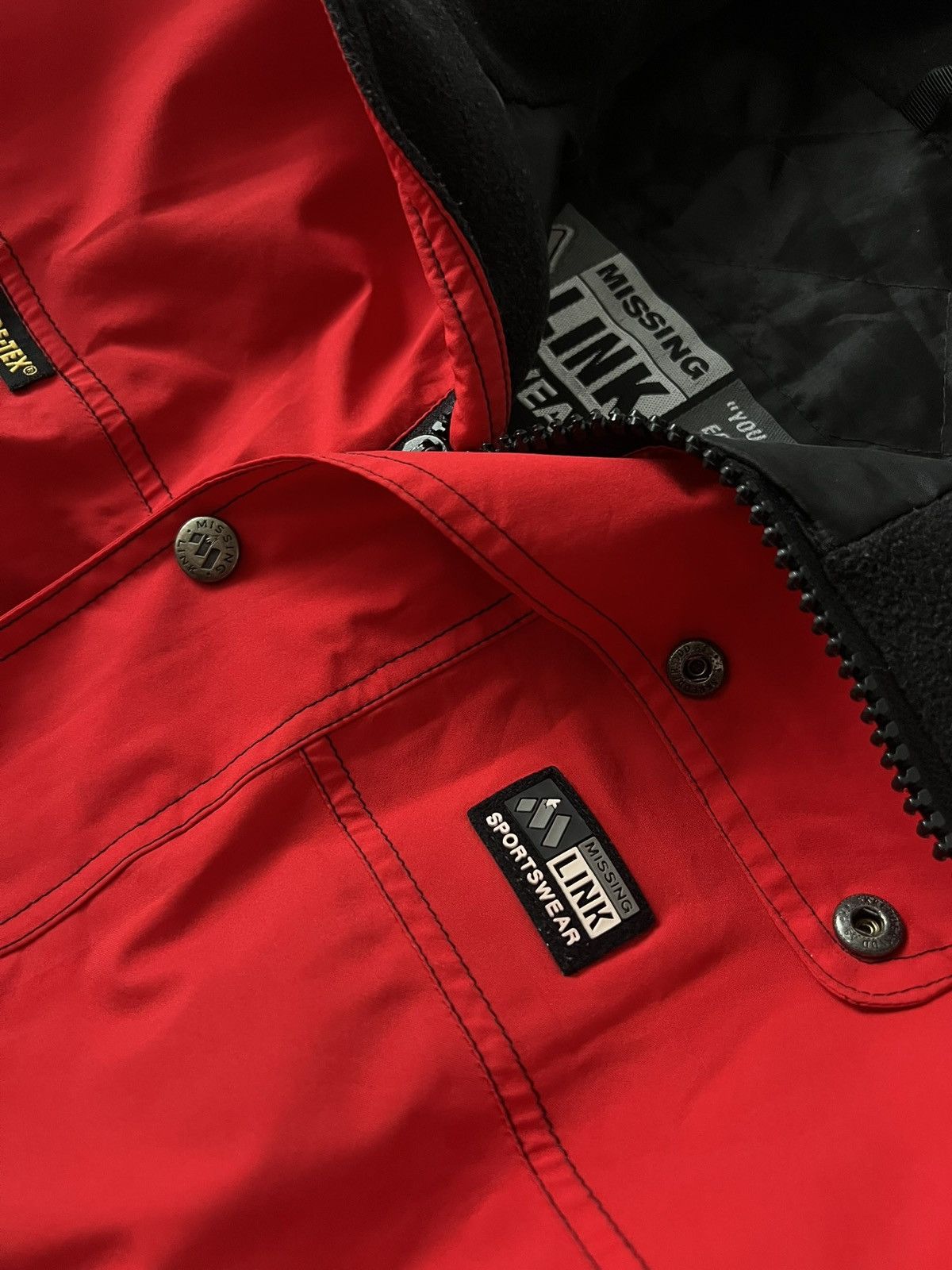 Goretex Vintage Missing Link Gore-Tex Shell Waterproof Jacket Size US M / EU 48-50 / 2 - 12 Thumbnail