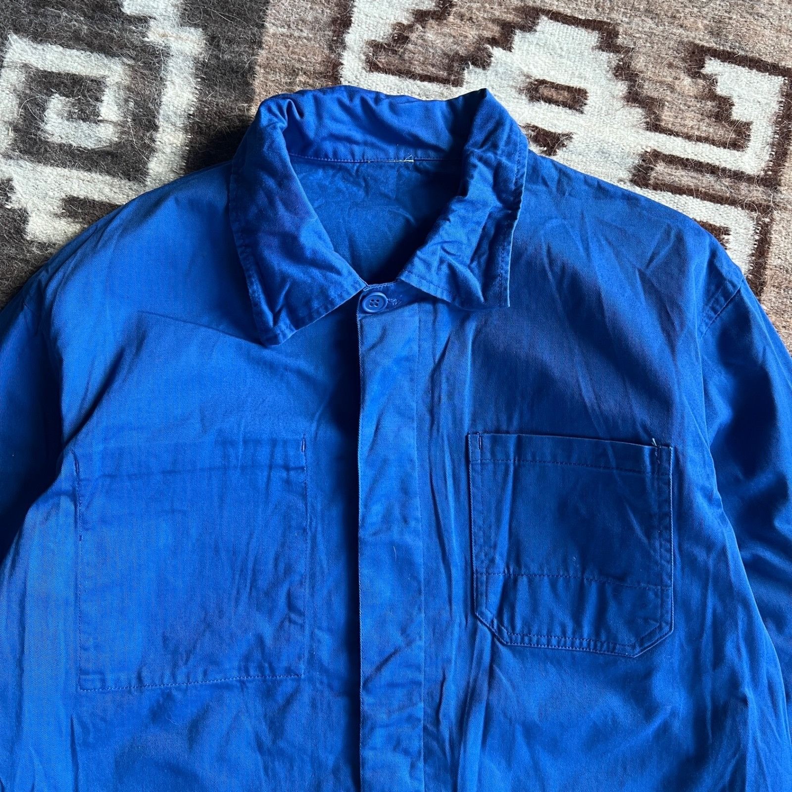 Vintage Vintage French German European Workwear Chore Jacket 0006C Size US L / EU 52-54 / 3 - 3 Thumbnail