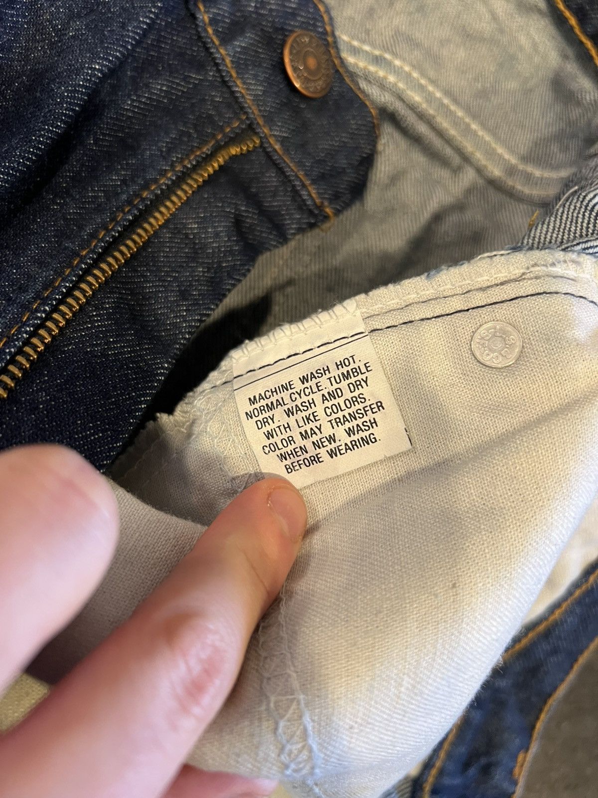 Levi's Made in USA Levi’s 505 orange tab Size US 35 - 5 Thumbnail
