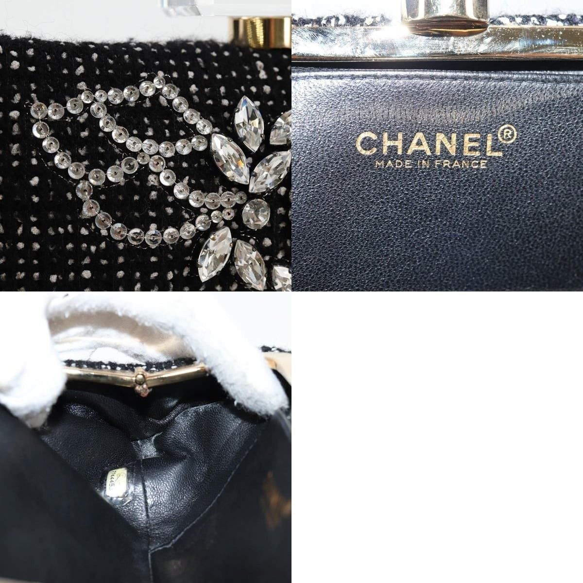 Chanel Chanel Tweed Clutch Size ONE SIZE - 7 Thumbnail