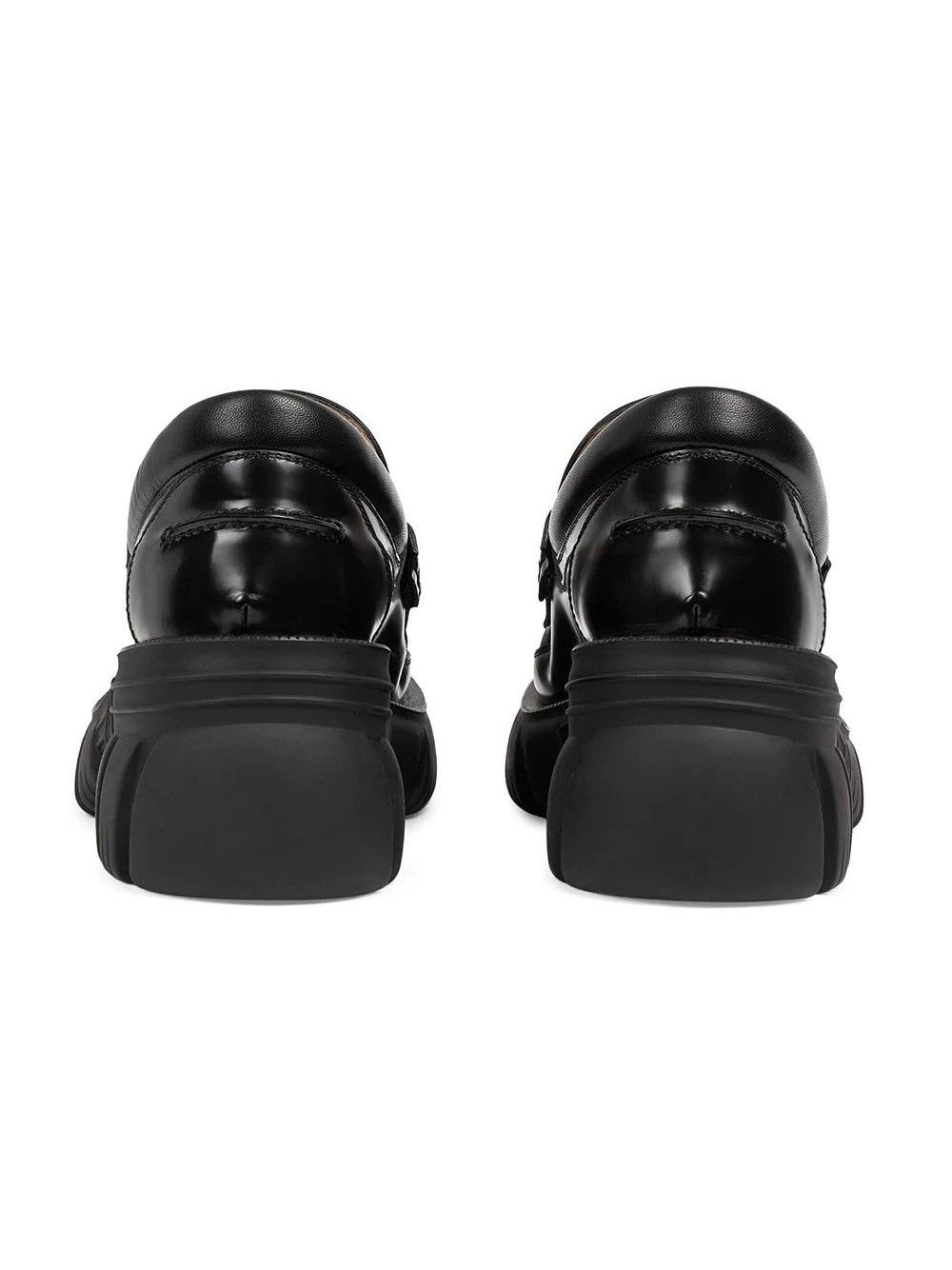 Gucci o1s1wg110225 Women's Loafers With Horsebit in Black Size US 10 / IT 40 - 5 Thumbnail
