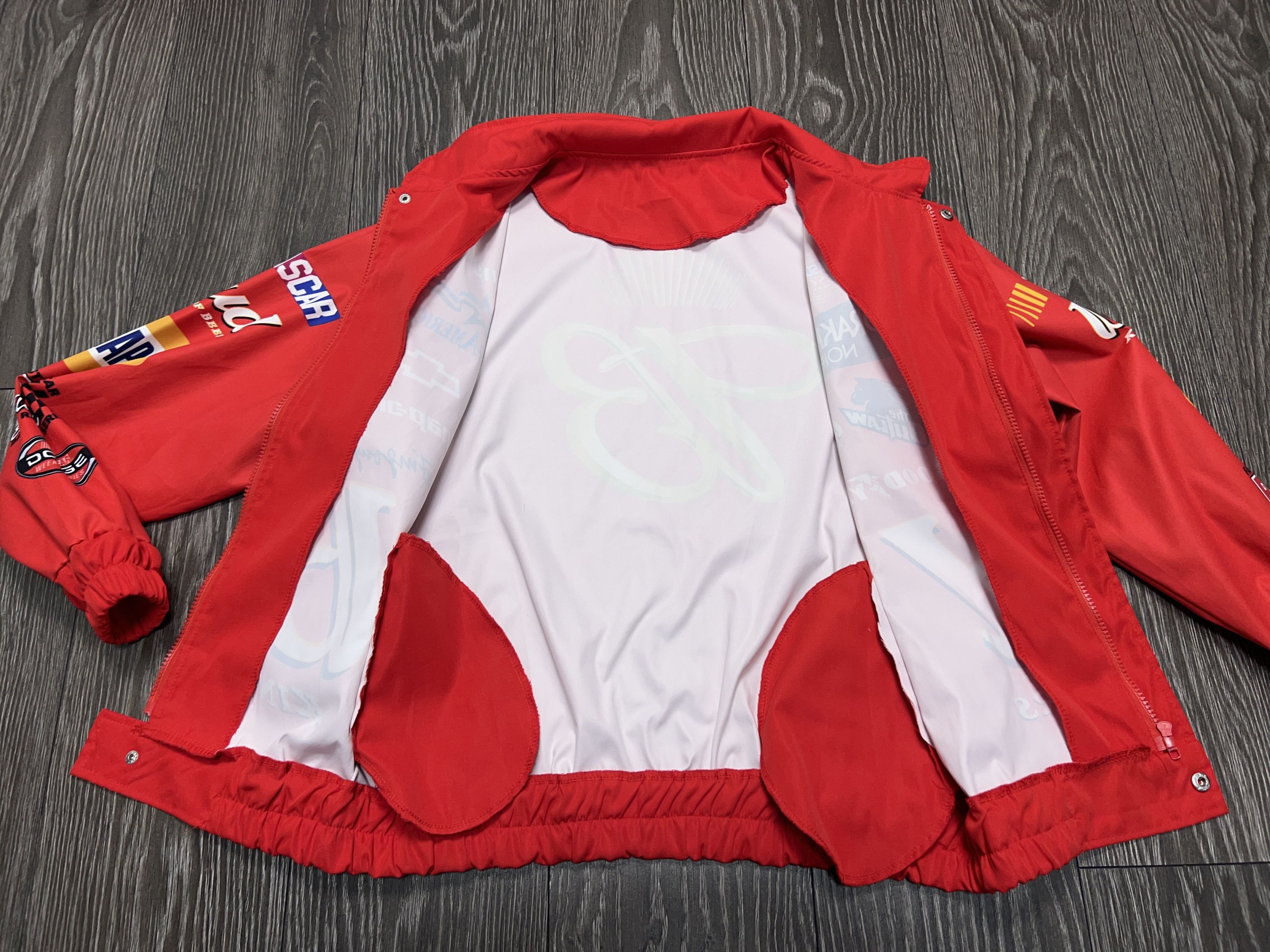 NASCAR Racing Budweiser Remington Lightweight Jacket Windbreaker Size US S / EU 44-46 / 1 - 5 Thumbnail