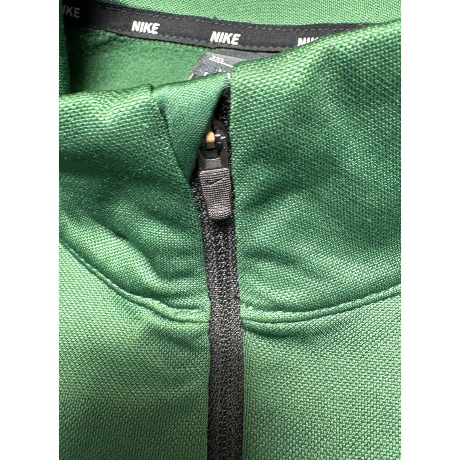Nike Nike Jacket Mens 3XL Green Track Jacket Full Zip Long Sleeve Sweatshirt Size US XXL / EU 58 / 5 - 7 Thumbnail